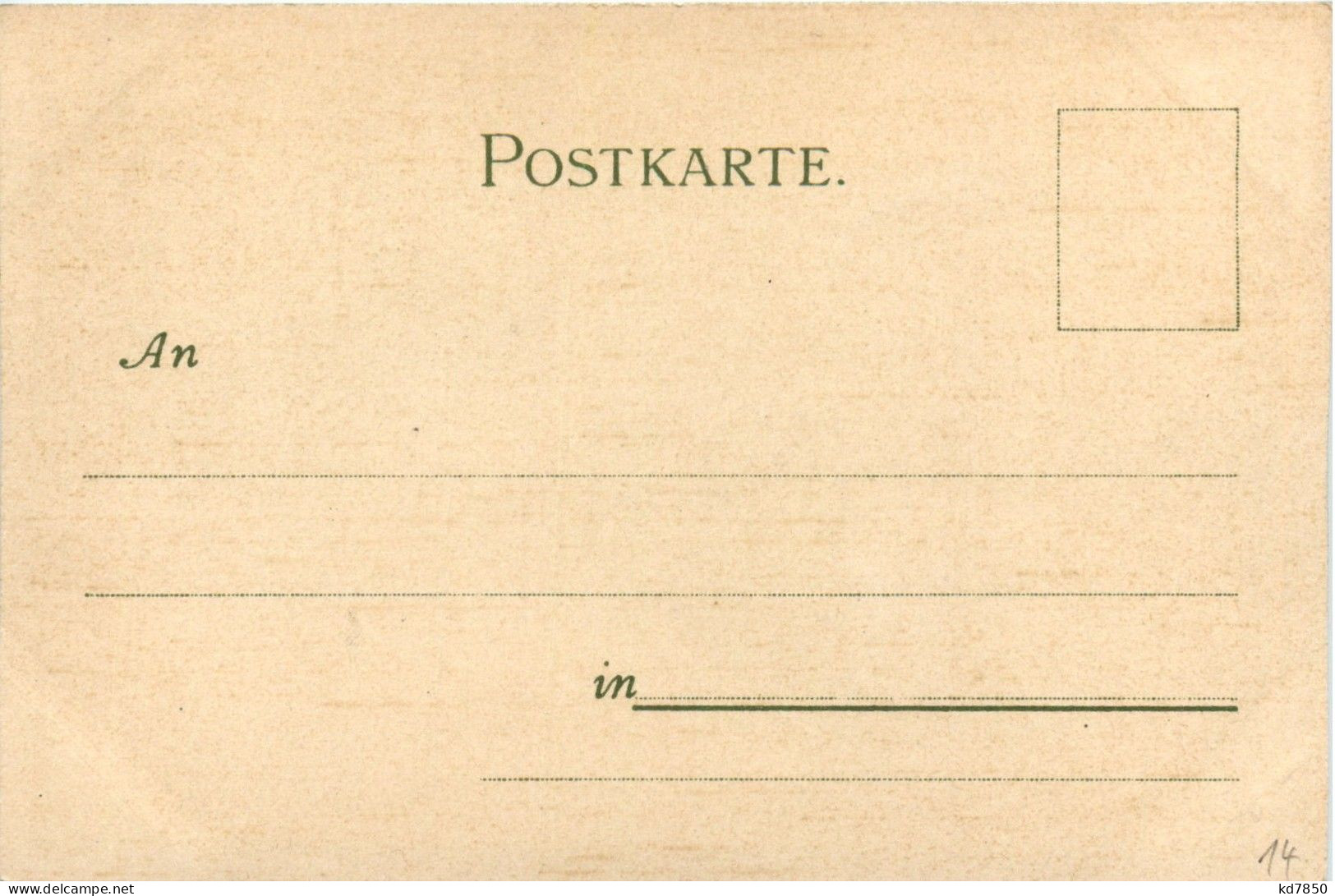 Hegereiterhaus Rothenburg - Litho - Rothenburg O. D. Tauber