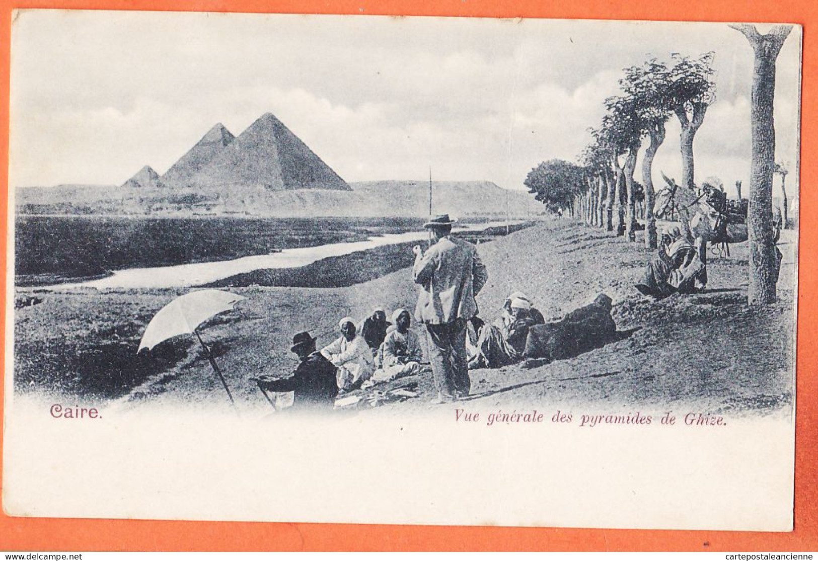 21994 / ♥️ (•◡•) Erreur Titre" GHIZE " ◉ LE CAIRE Gizeh Egypte Vue Generale Des Pyramides De GHIZE 1900s  - Cairo