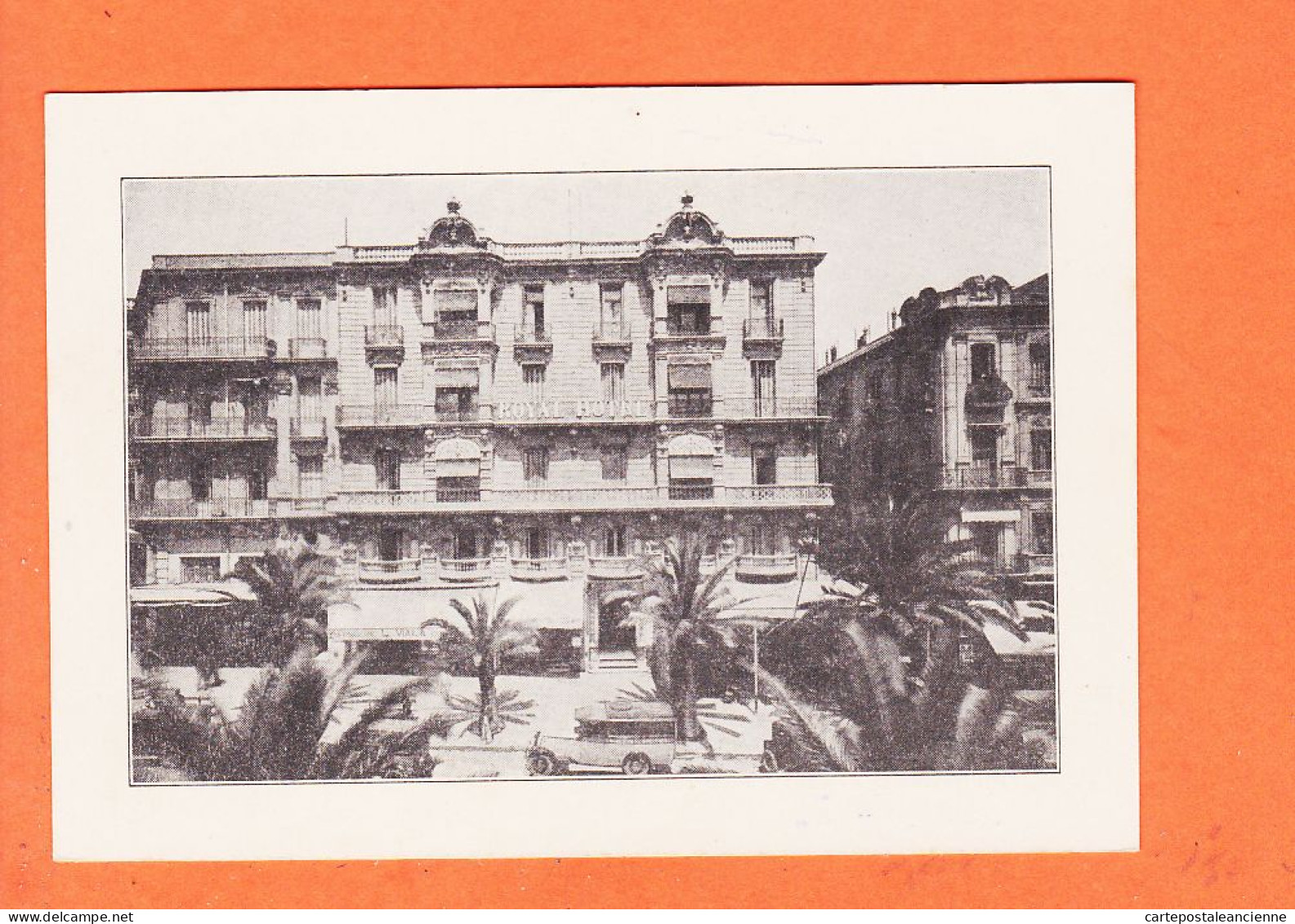 21761 / ⭐ ORAN Algérie ROYAL HOTEL Façade Du 3 Boulevard GALLIENI Cppub 1940s  - Oran