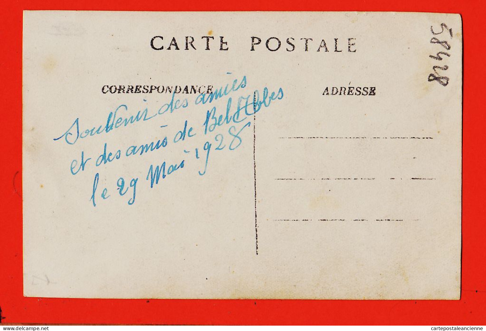 21721 / ⭐ ♥️ SIDI-BEL-ABBES Algérie 29 Mai 1928 Souvenir Des Amis Et Amies De BEL ABBES Carte-Photo  - Mannen