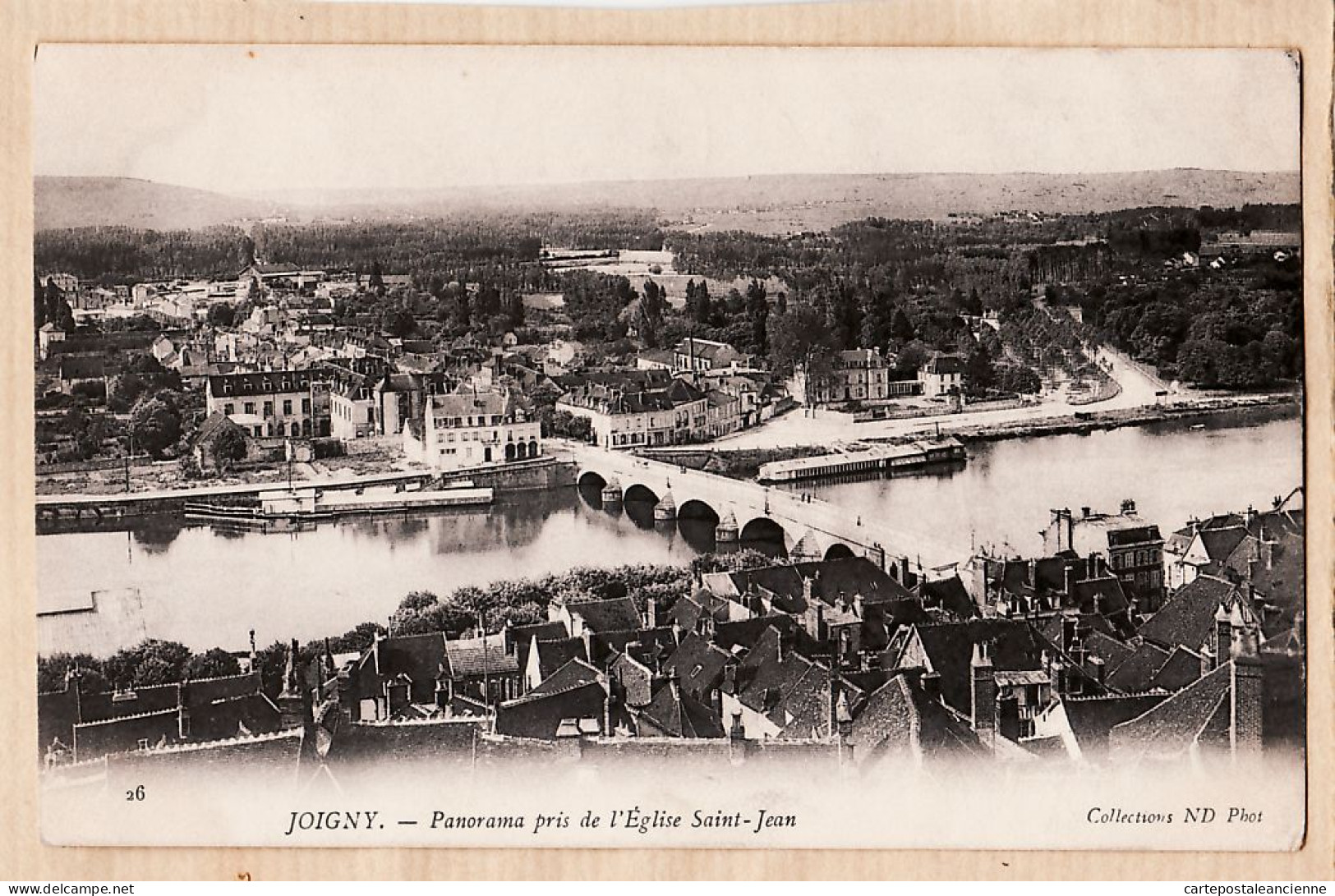 21811 / ⭐ Lisez Courses Chevaux 89-JOIGNY Panorama Pris De EGLISE SAINT JEAN 1904 à Henry DAVID Prades - NEURDEIN 26 - Joigny