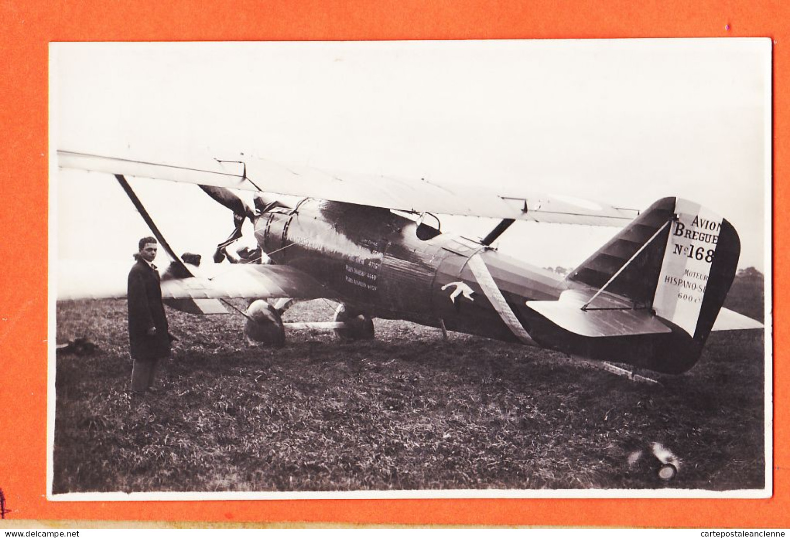 21685 / ⭐ ♥️ Carte-Photo BREGUET XIX 19-GR Grand Raid 1685 COSTES LE BRIX Moteur HISPANO-SUIZA-Cliché ANDRE Le BOURGET - Aviateurs