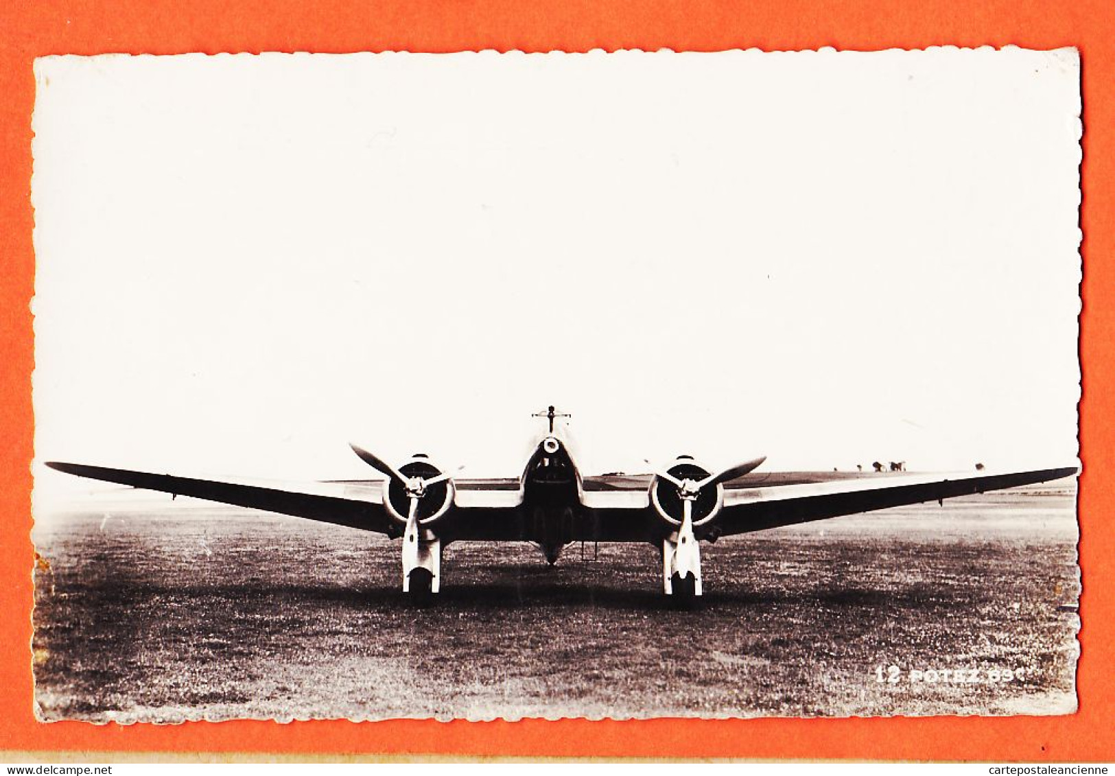 21673 / ⭐ POTEZ 63 Triplace Léger CHASSE 1936 Production S.N.C.A Du SUD-OUEST Bimoteur HISPANO-SUIZA Cpavion - 1919-1938
