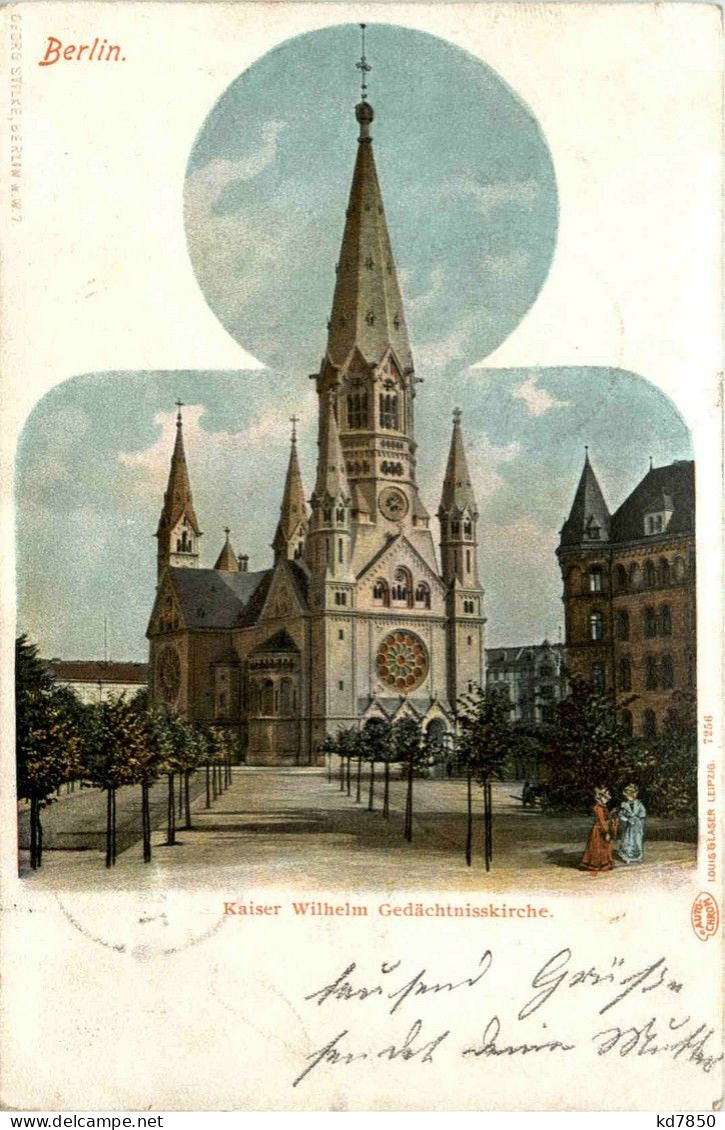 Berlin-Charlottenburg - Kaiser Wilhelm Gedächtnis Kirche - Charlottenburg