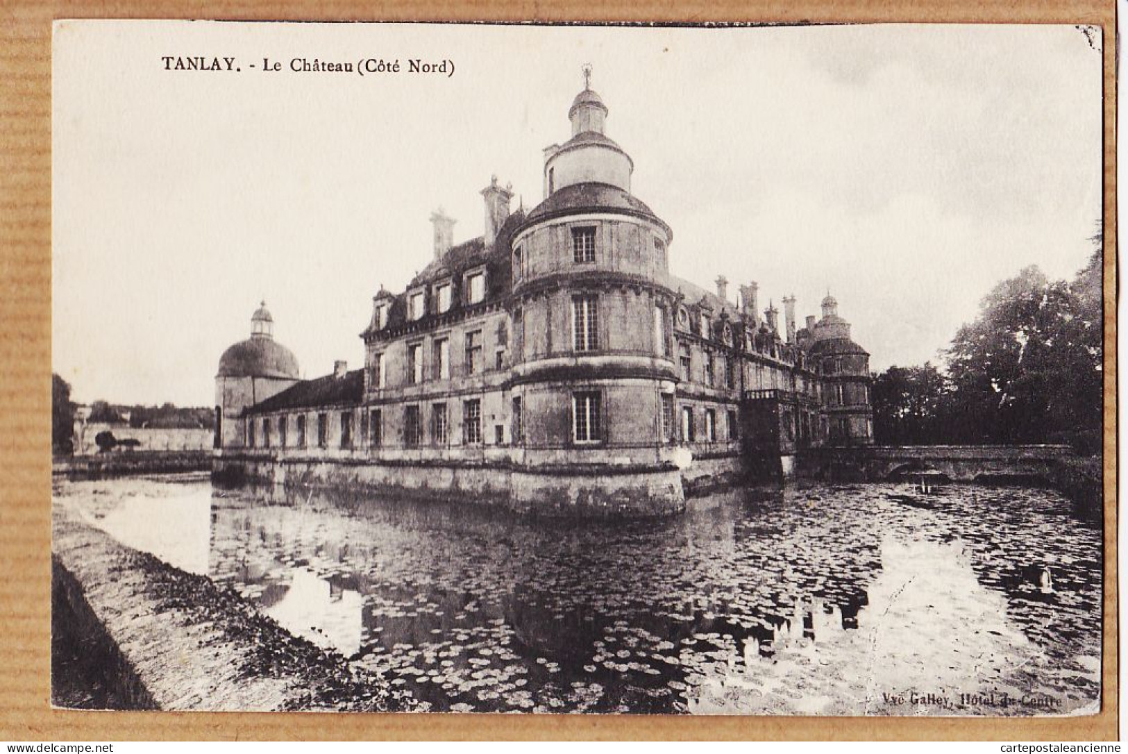 21852 / ⭐ TANLAY 89-Yonne Le Château Côté Nord 1910s Edit. L. DURAND Pour Veuve GALLEY Hotel Du Centre - Tanlay