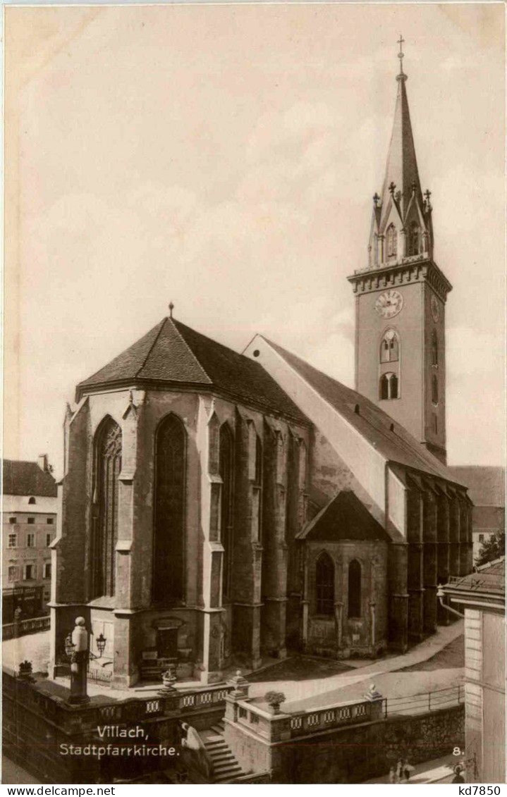 Villach/Kärnten Und Umgebung - Stadtpfarrkirche - Villach