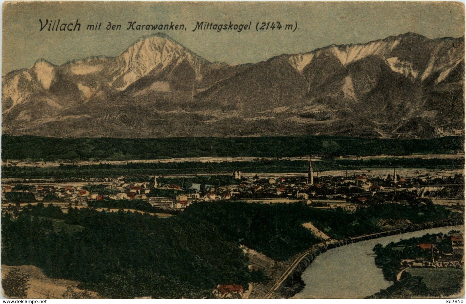 Villach/Kärnten Und Umgebung - Mit Den Karawanken Und Mittagskogel - Villach