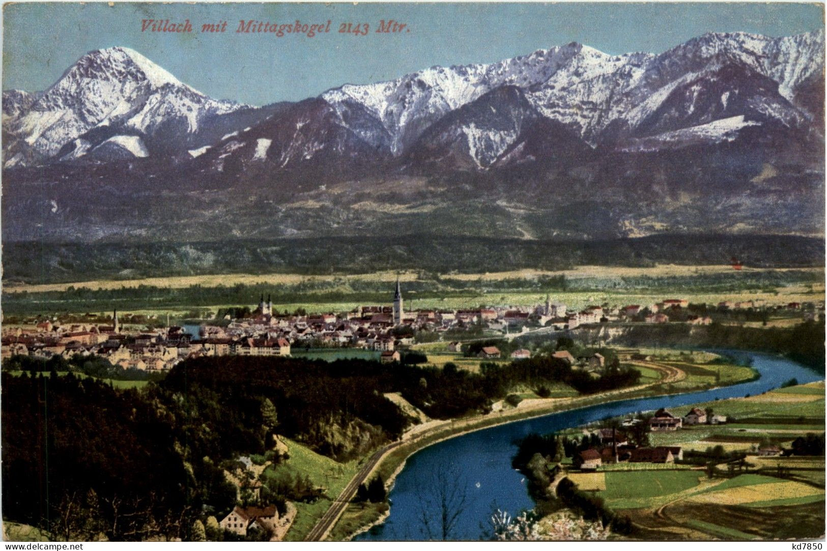 Villach/Kärnten Und Umgebung - Mit Mittagskogel - Villach