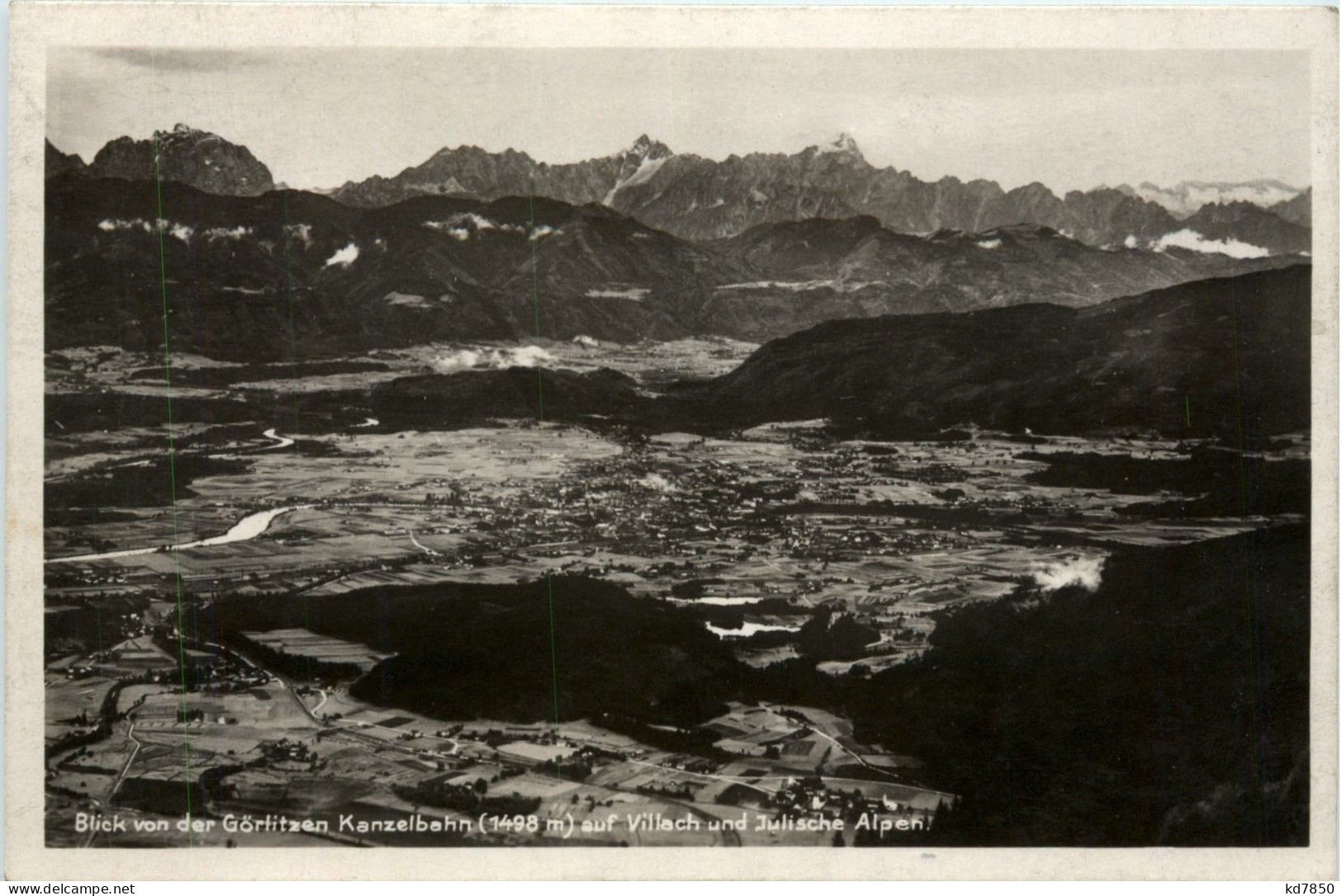 Villach - Blick Von Den Görlitzen, Kanzelbahn Und Julische Alpen - Villach