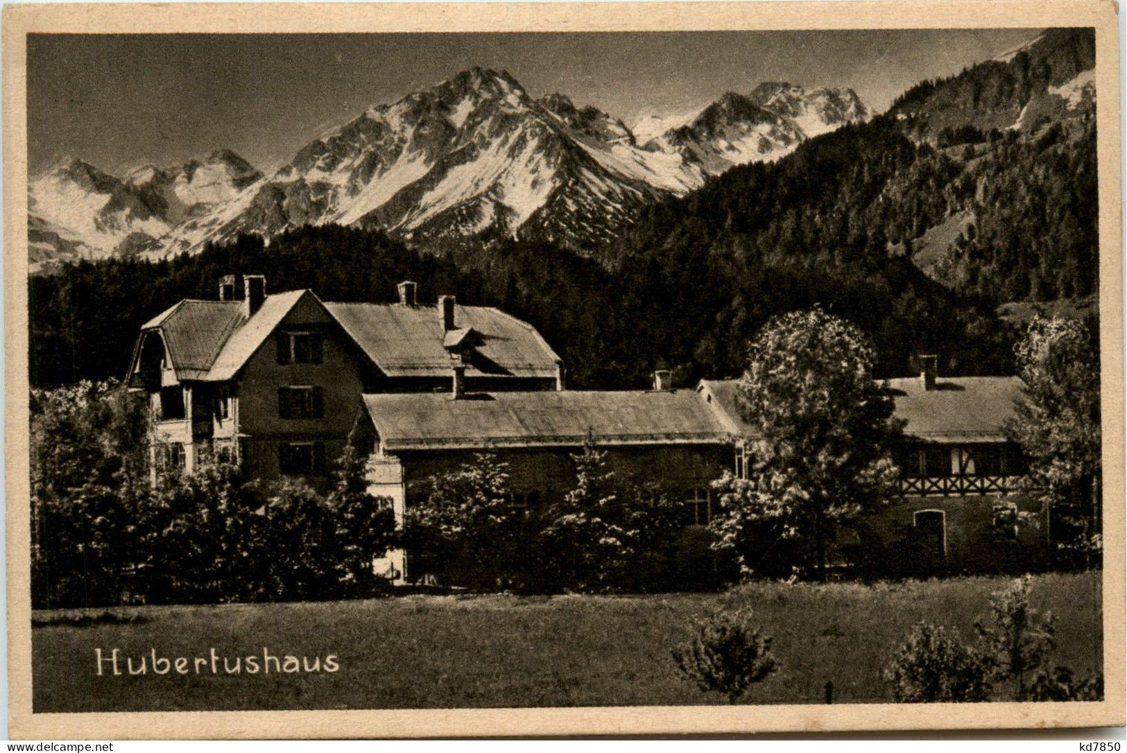 Oberstdorf/Bayern - Oberstdorf, Fremdenheim Hubertushaus - Oberstdorf