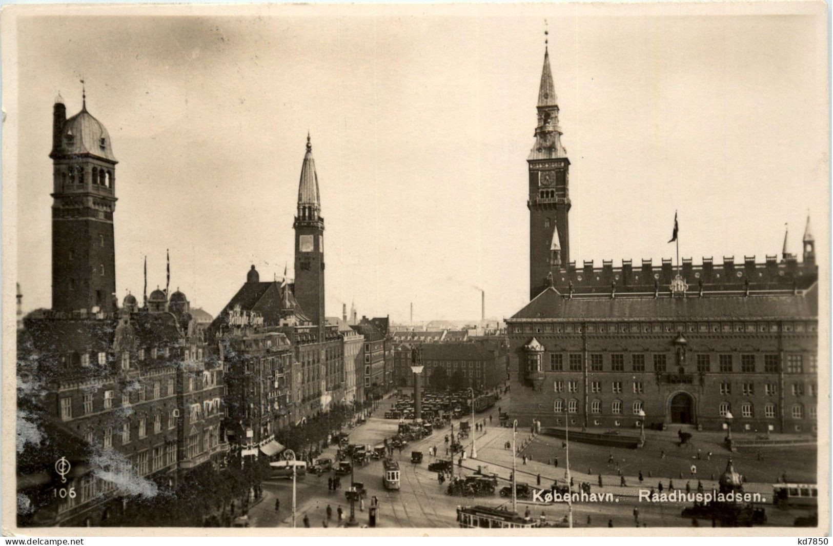 Kobenhavn - Raadhuspladsen - Denmark