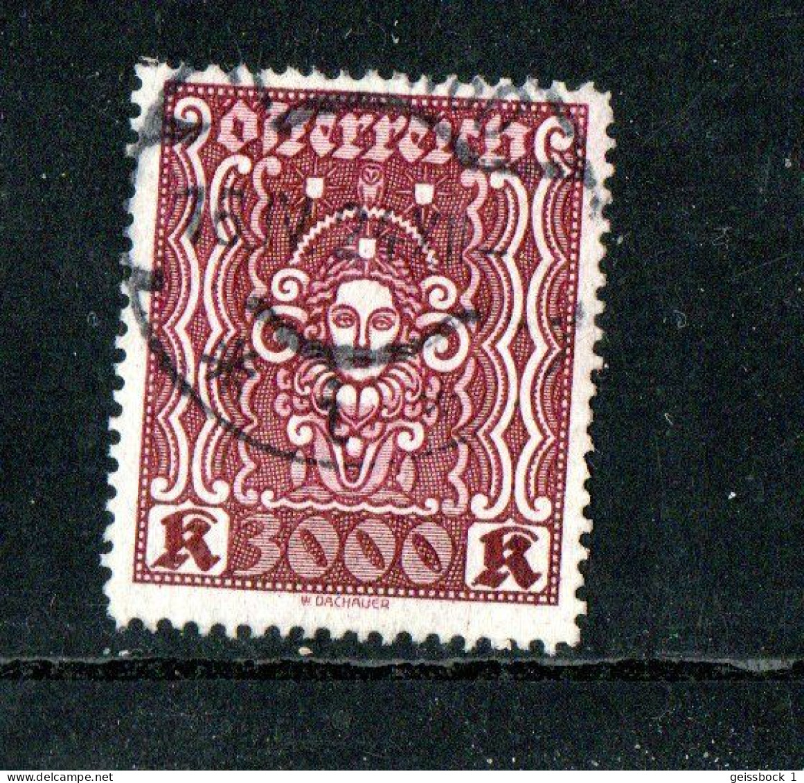 Österreich 1922: Mi.-Nr. 406:  Frauenkopf - Used Stamps