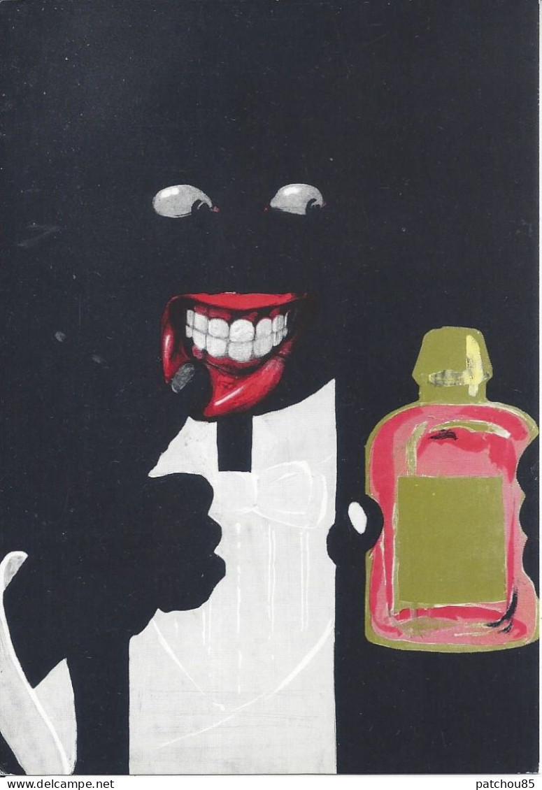 Reproduction Des Affiches Images De Noirs  Projet Publicitaire Pour Une Eau Dentifrice - Publicidad