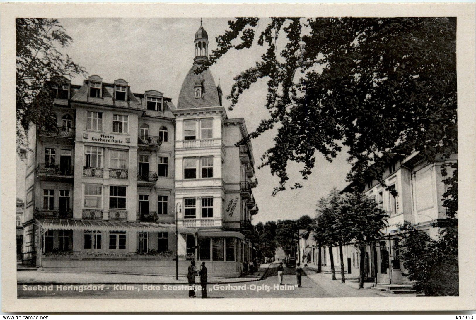 Seebad Heringsdorf - Kulm, Ecke Seestrasse - Usedom