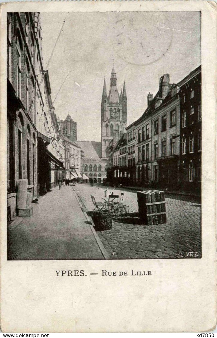 Ypres - Rue De Lille - Ieper