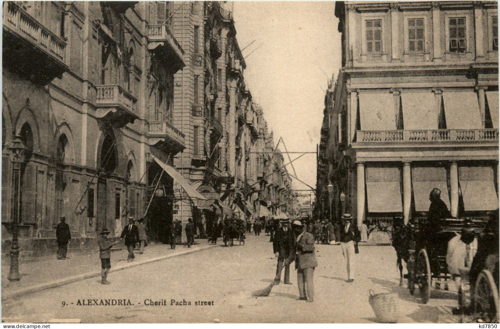 Alexandria - Cherit Pacha Street - Alexandrie