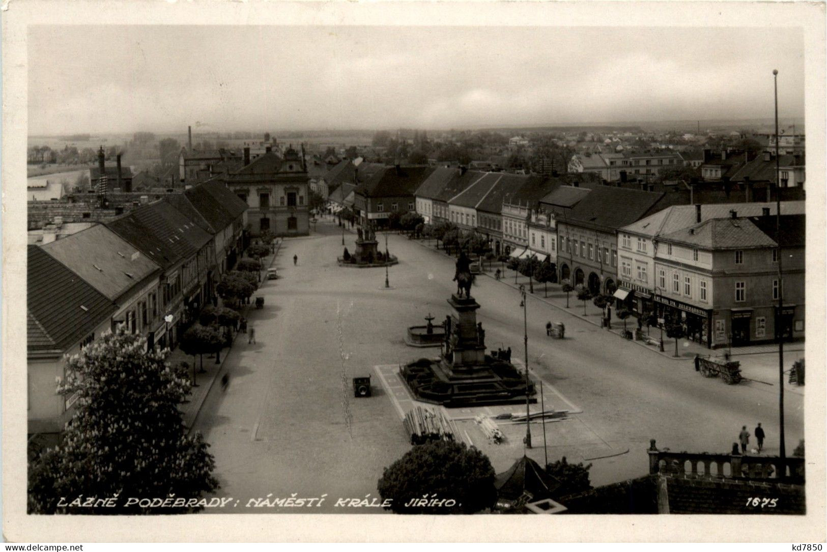 Lazne Podebrady - Namesti Krale Jiriho - Tschechische Republik