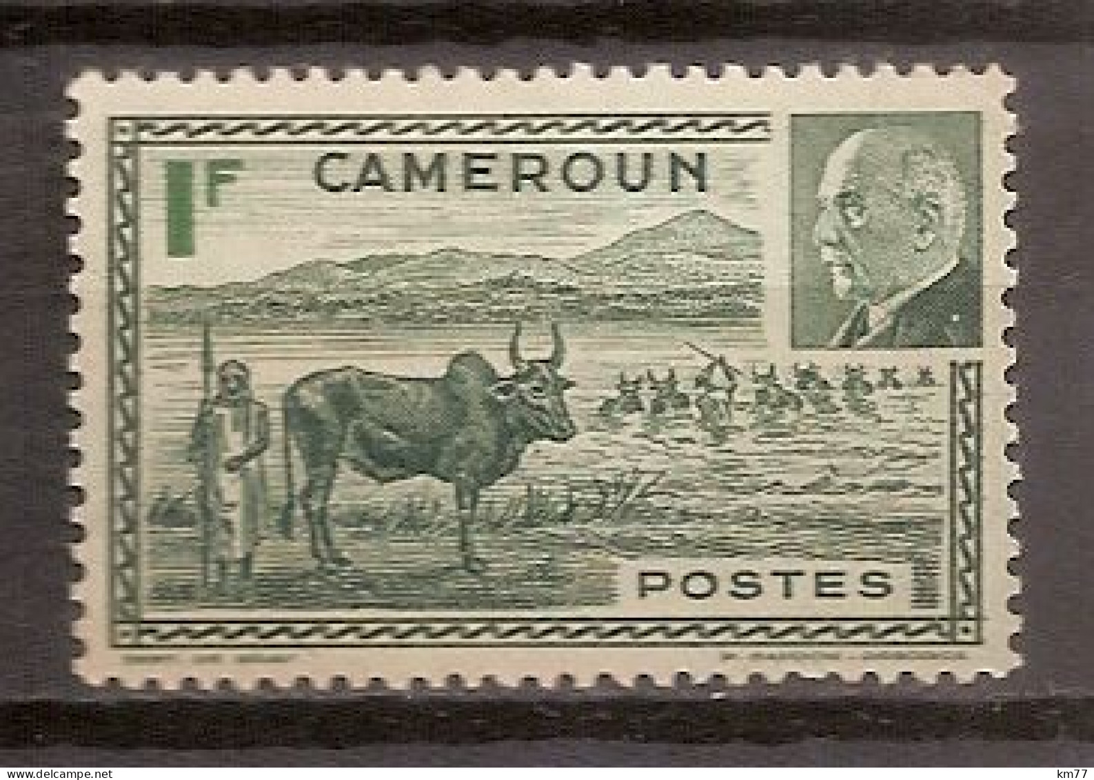CAMEROUN NEUF AVEC TRACE DE CHARNIERE - Unused Stamps