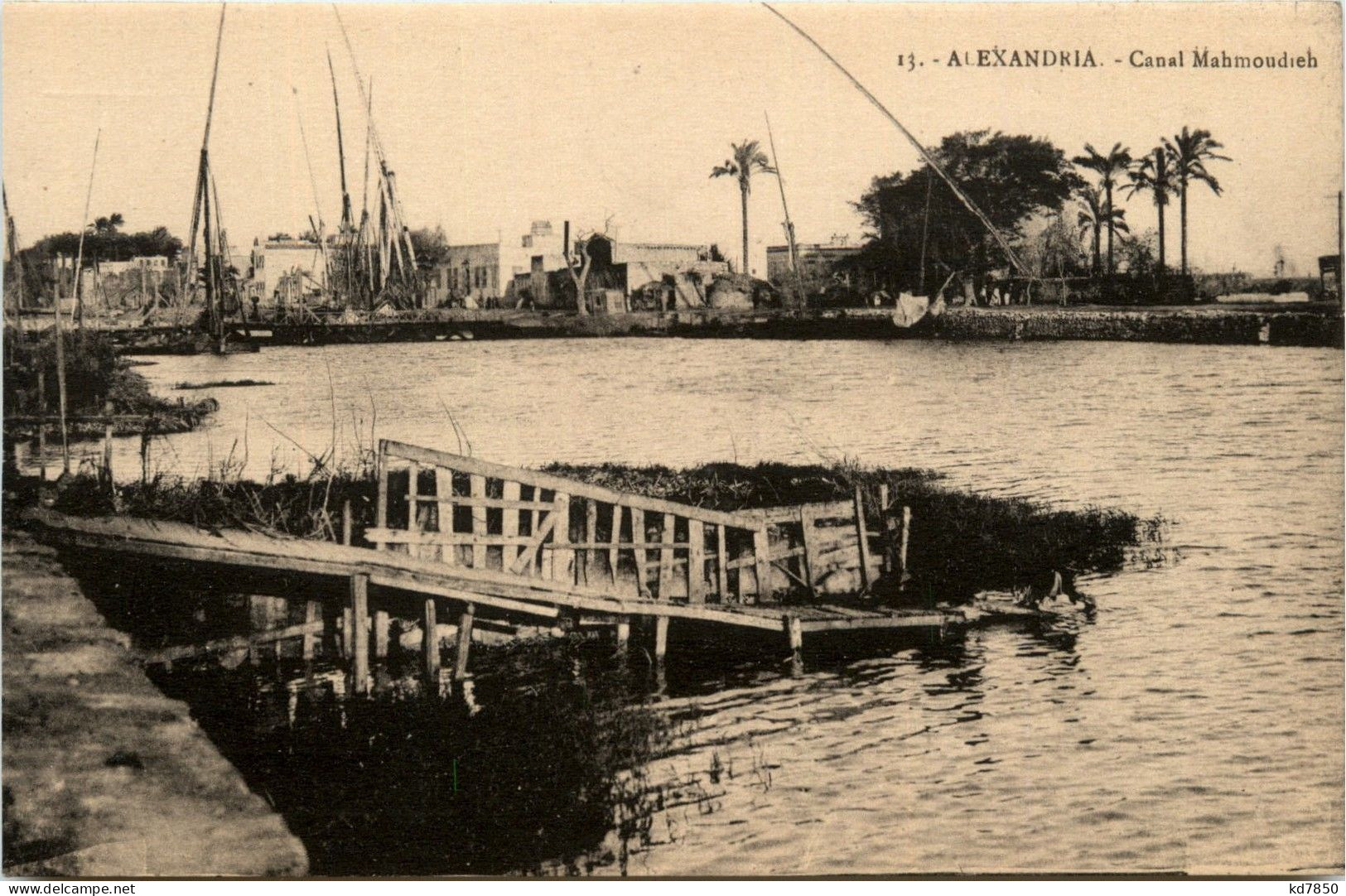 Alexandria - Canal Mahmoudieh - Alexandrië