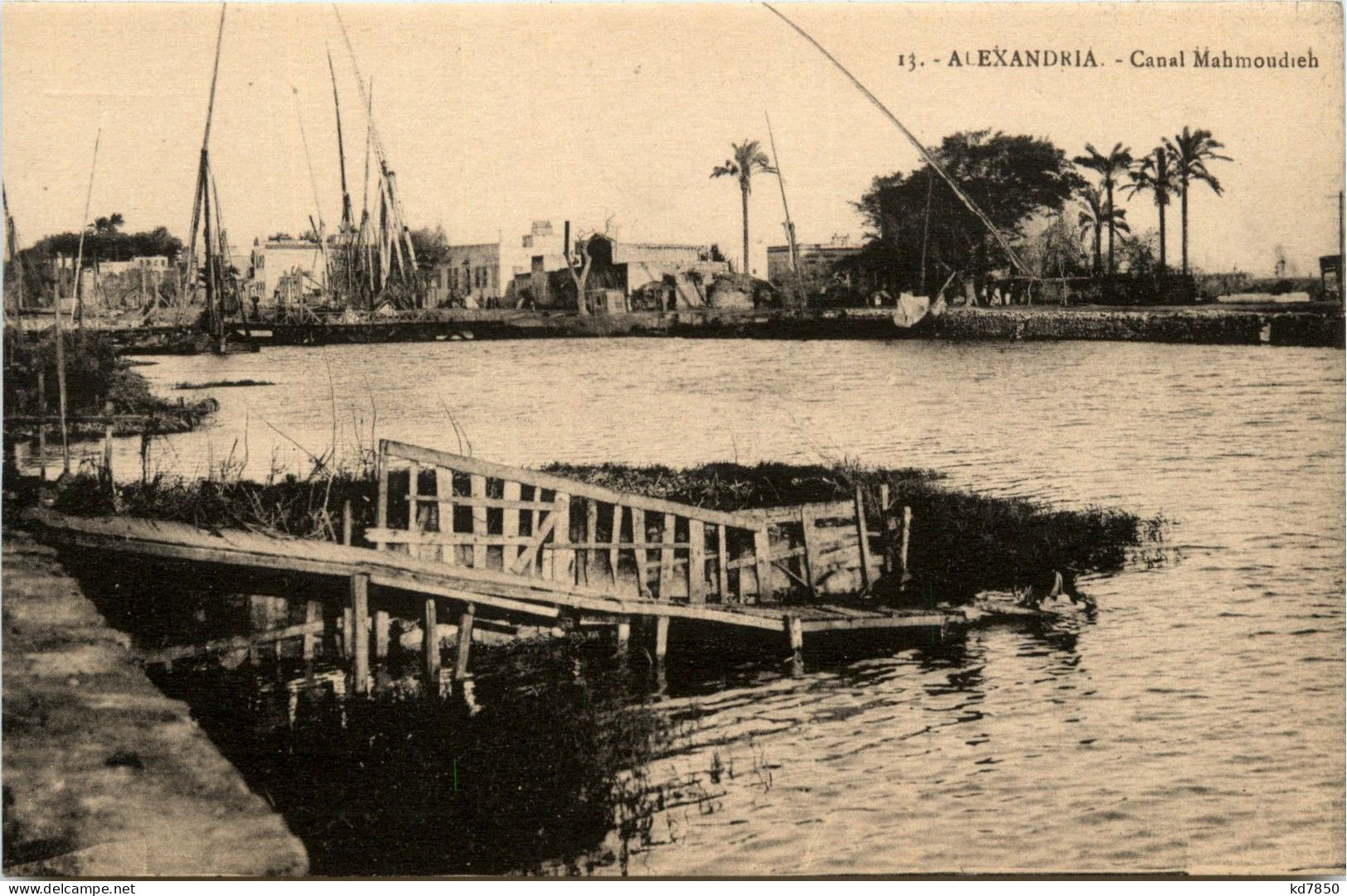 Alexandria - Canal Mahmoudieh - Alexandrie