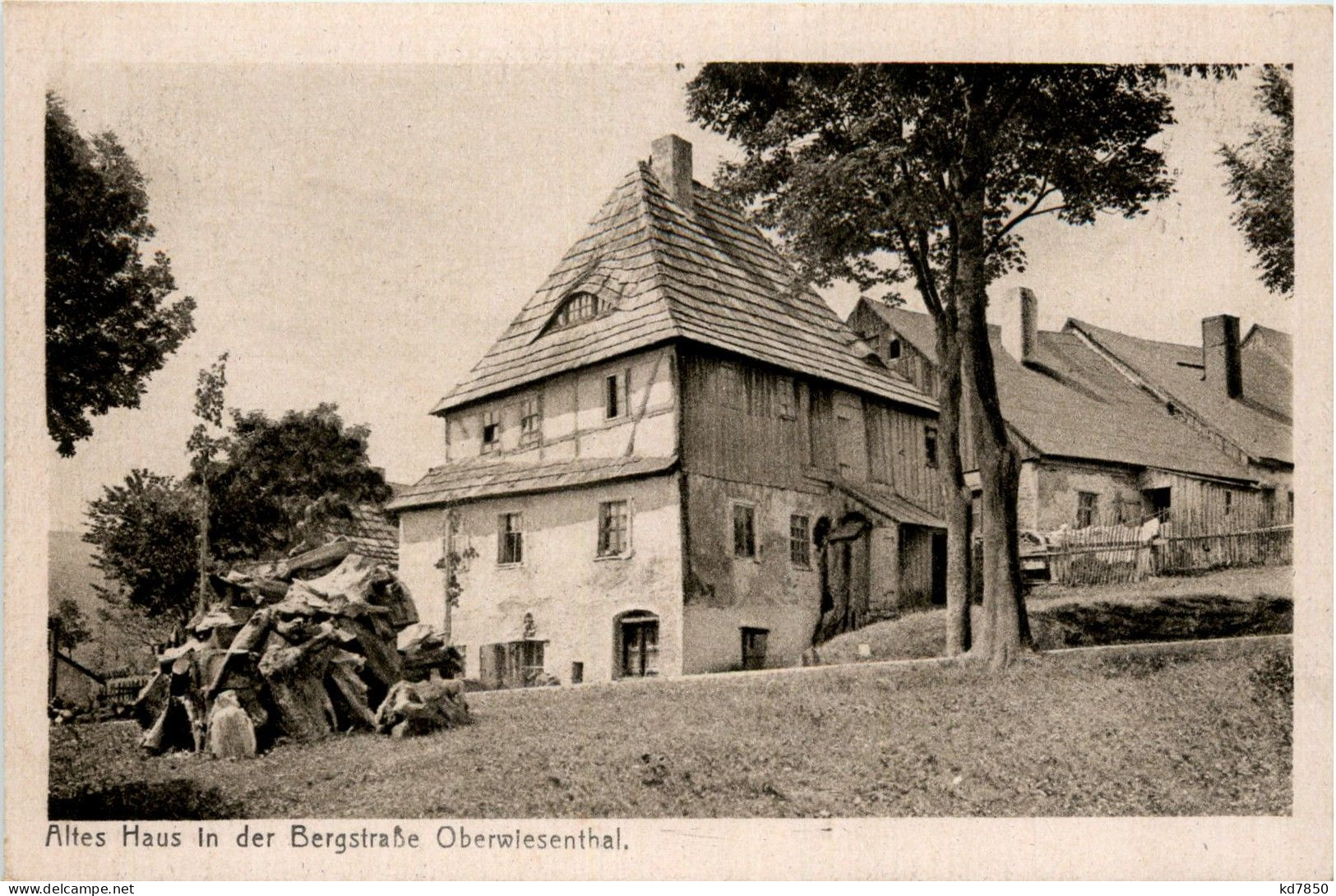 Altes Haus In Der Bergstrasse Oberwiesenthal - Oberwiesenthal