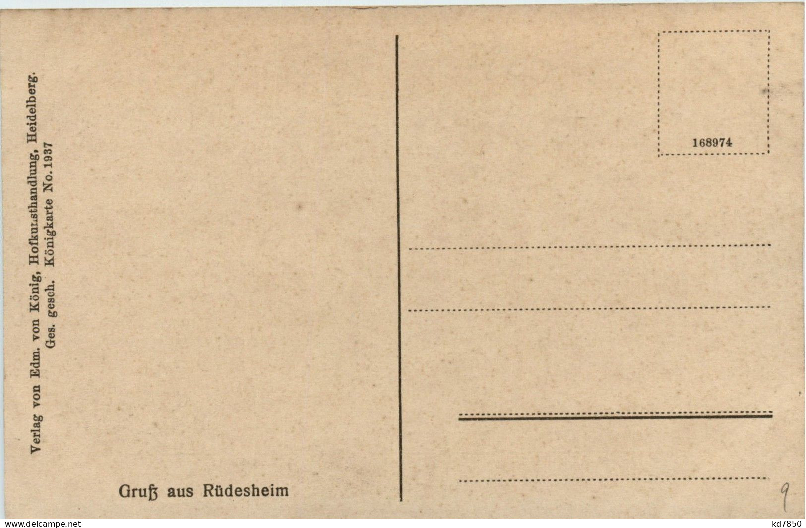 Gruss Aus Rüdesheim - Ruedesheim A. Rh.