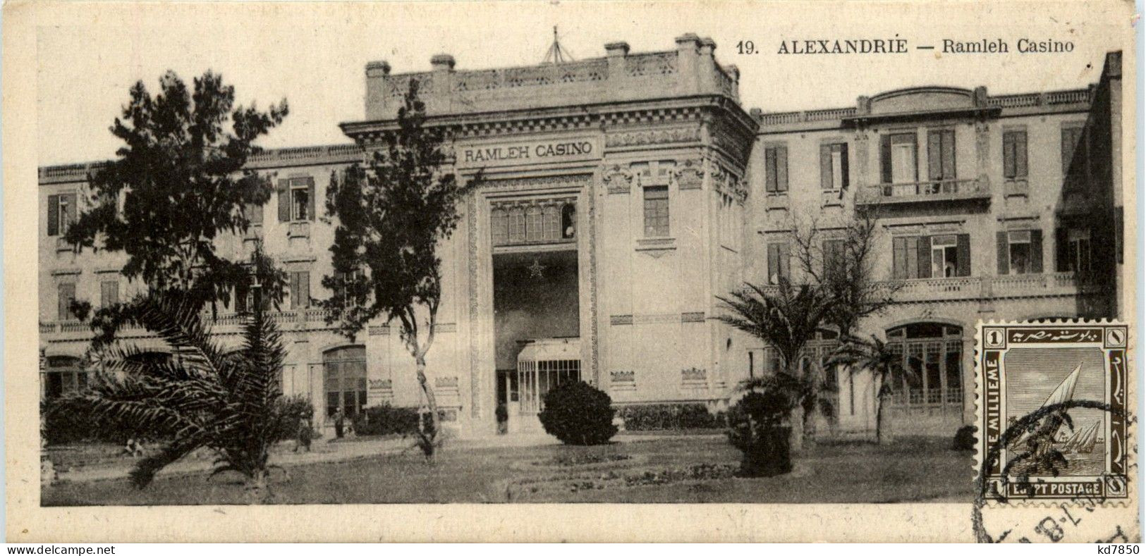 Alexandria - Ramleh Casino - Alexandrië