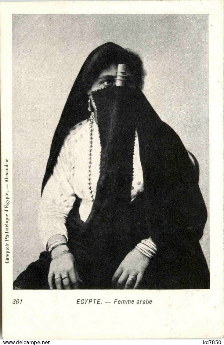 Egypt - Femme Arabe - Personnes