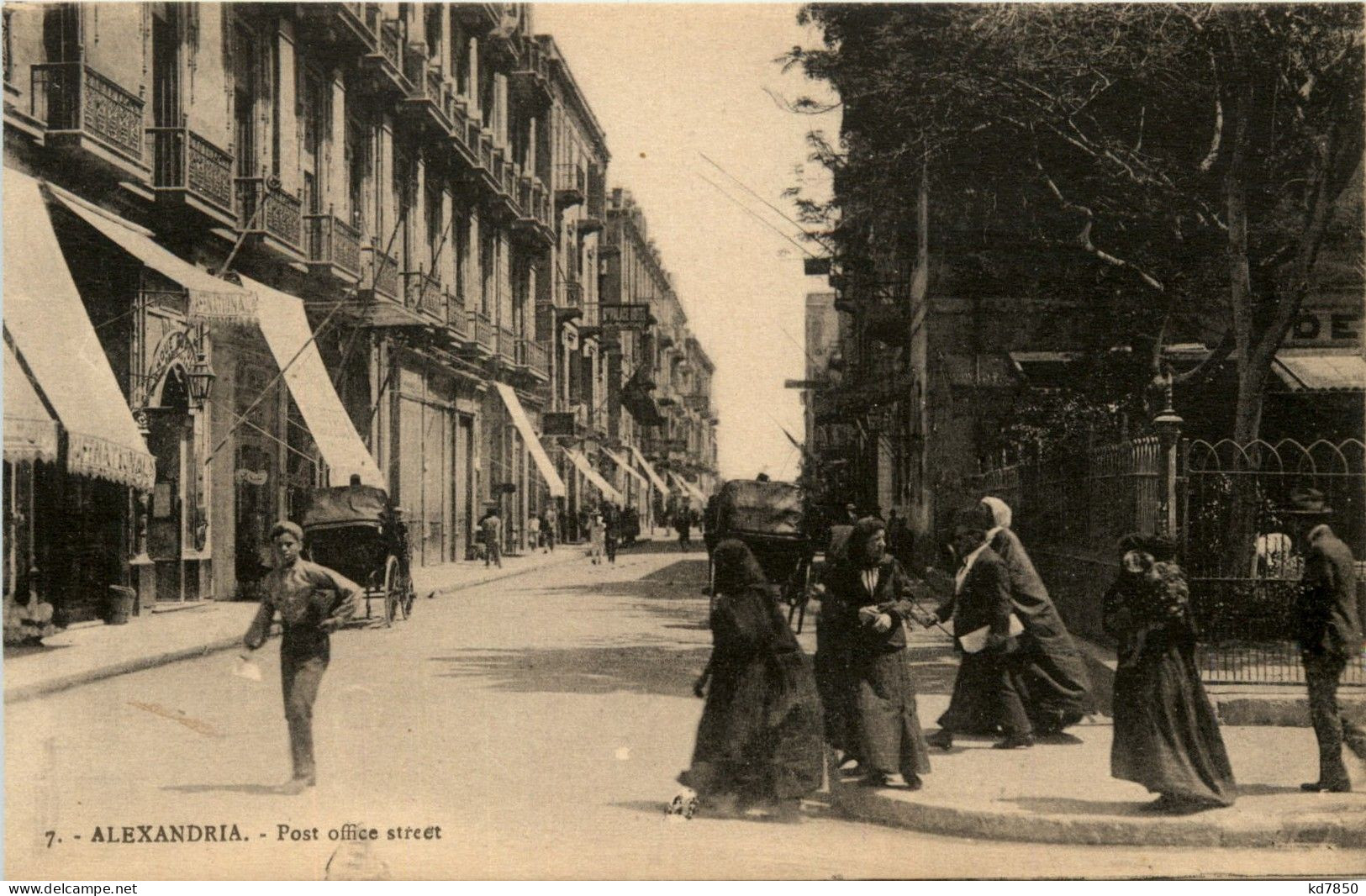 Alexandria - Post Office Street - Alexandrie