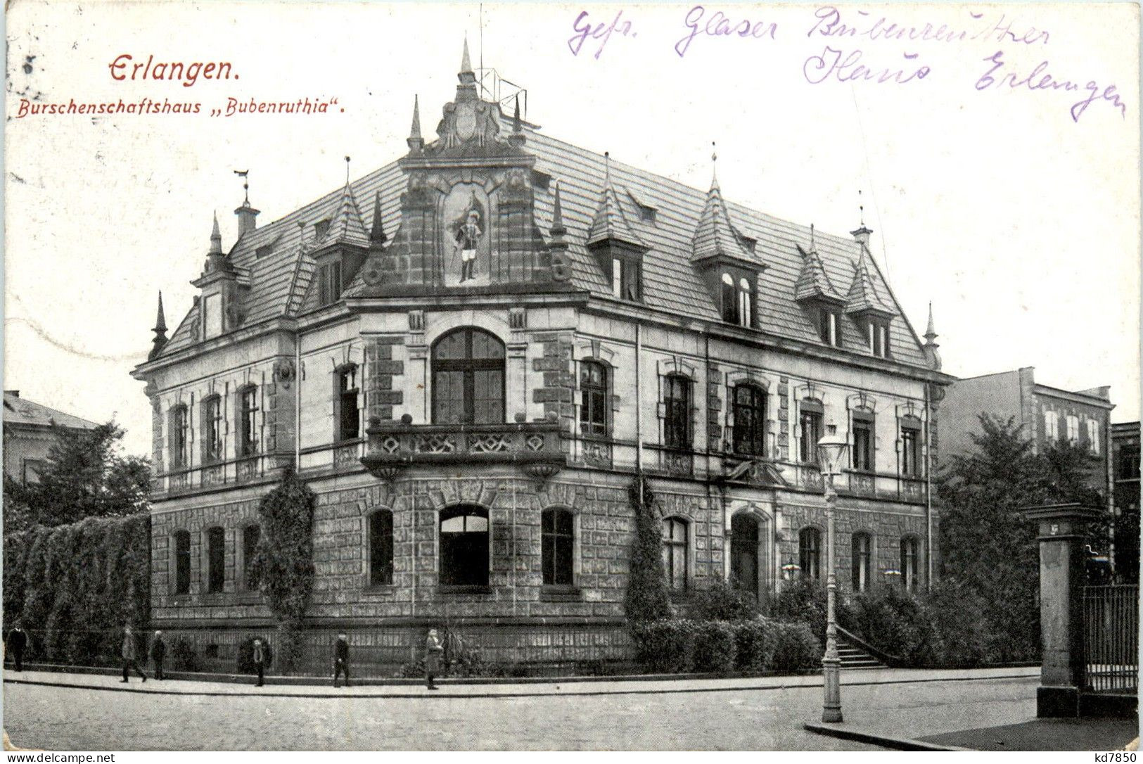 Erlangen - Burschenschaftshaus Bubenruthia - Erlangen