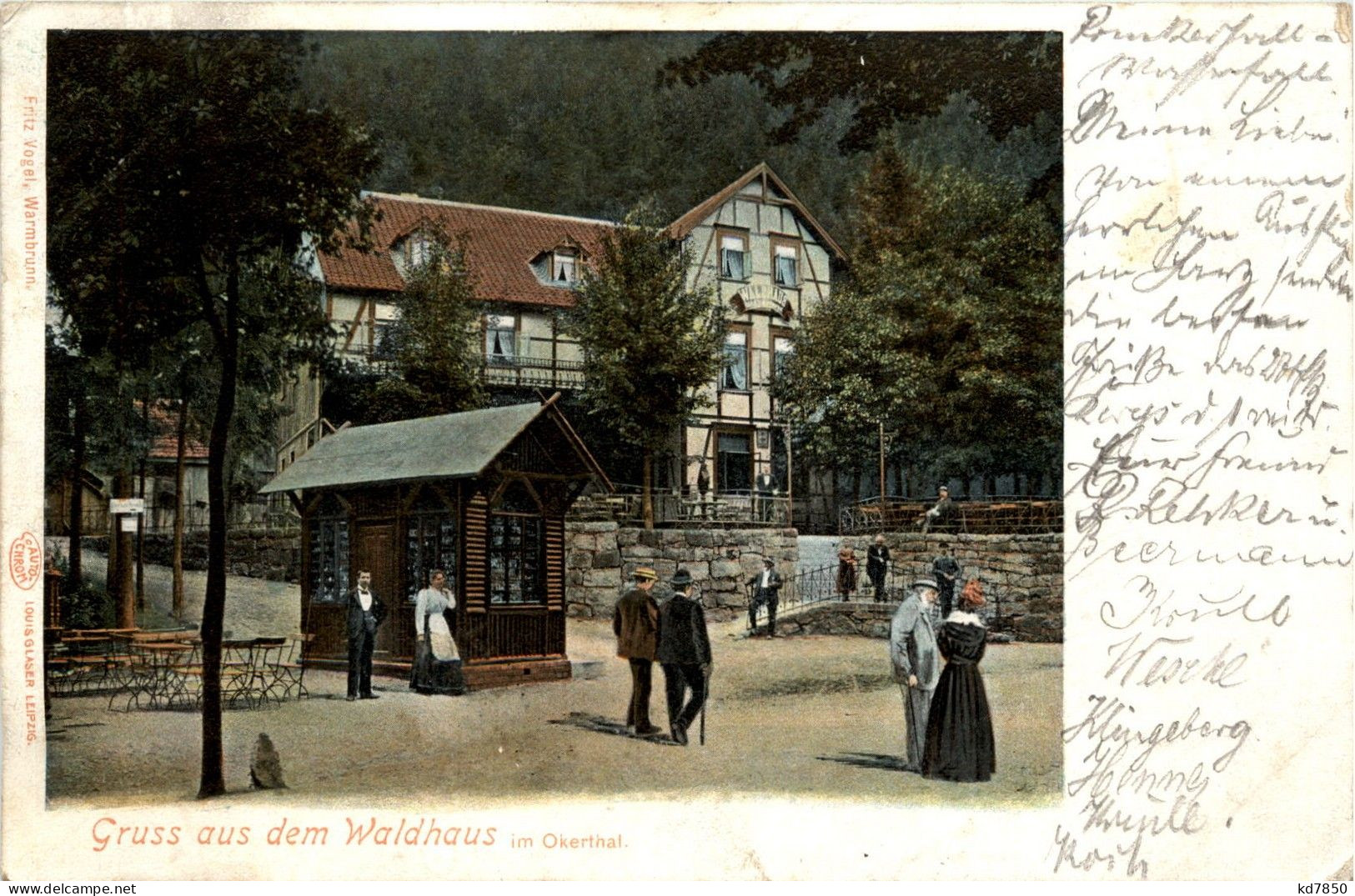 Gruss Aus Dem Waldhaus Im Okerthal - Goslar