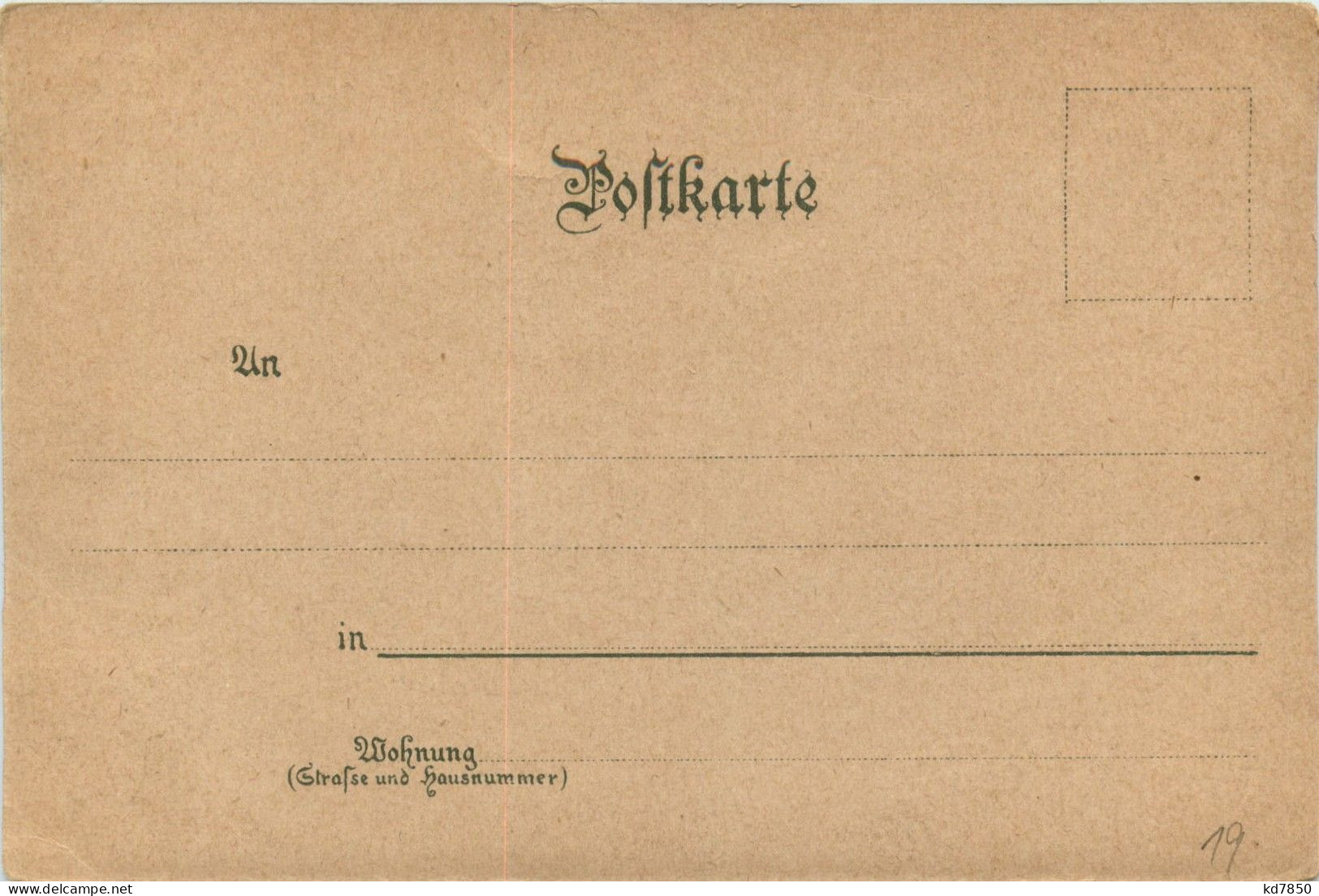 Gruss Aus Hof - Litho - Hof