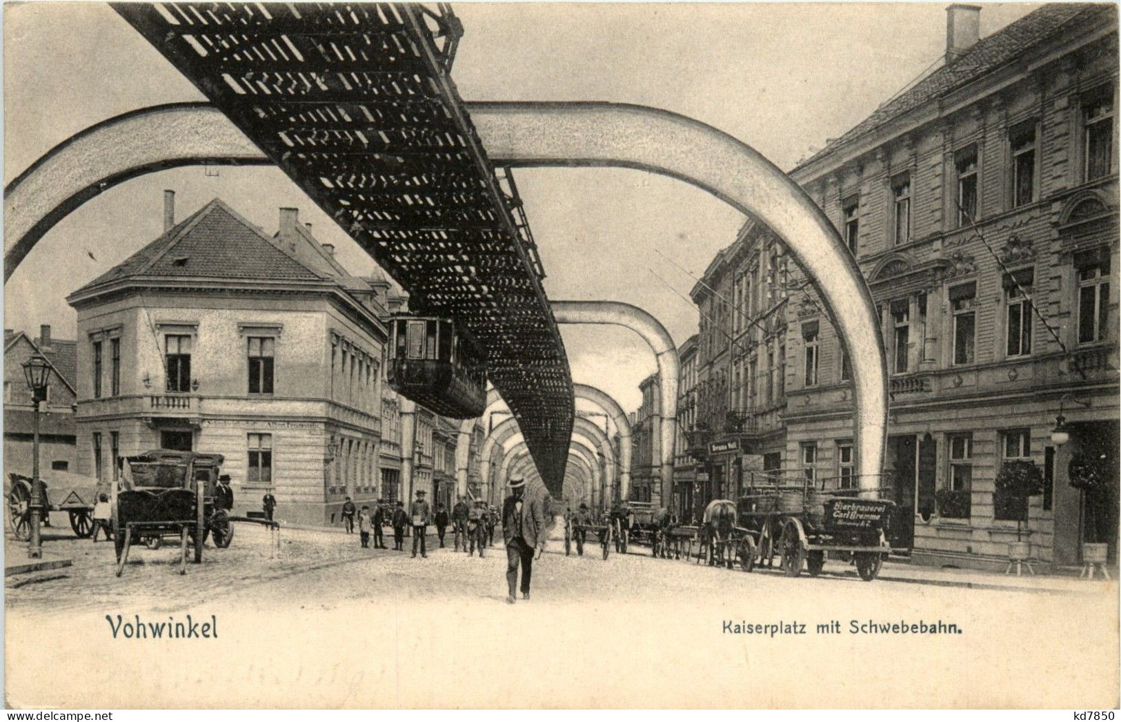 Vohwinkel - Kaiserplatz Mit Schwebebahn - Wuppertal