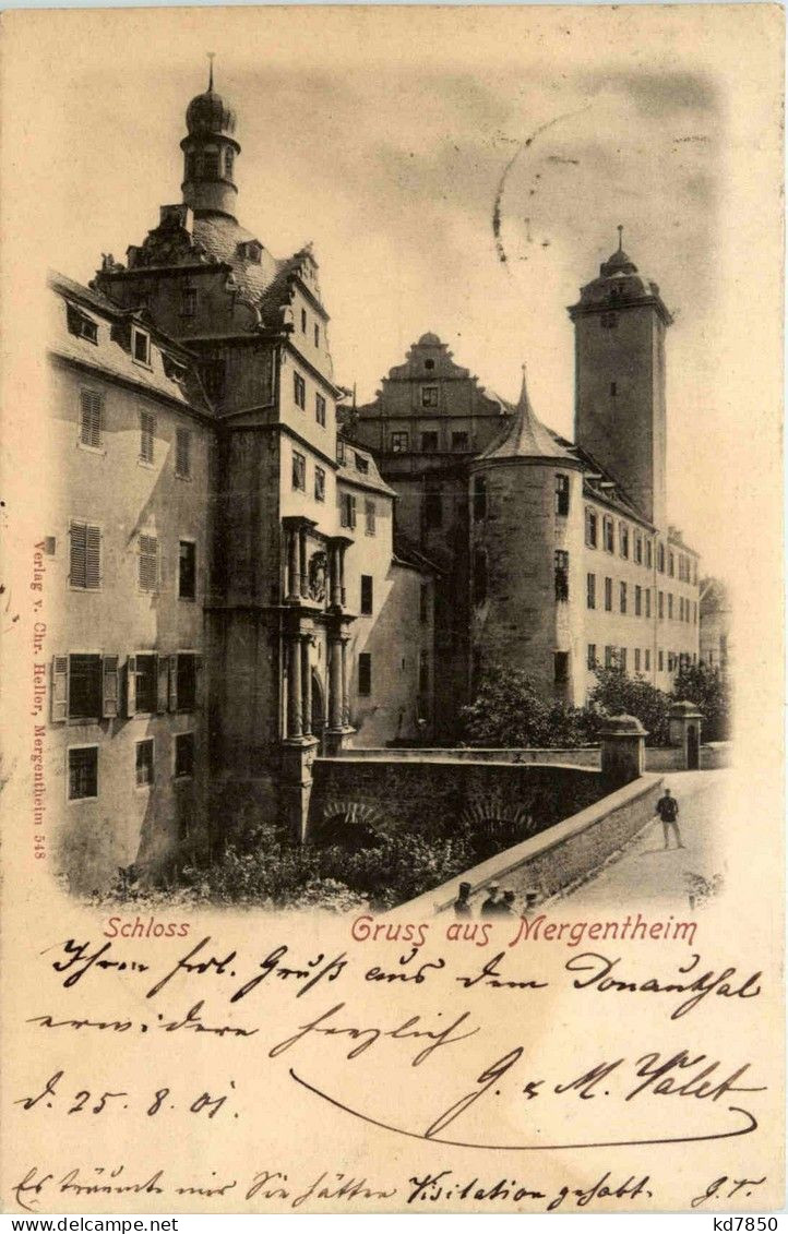 Gruss Aus Mergentheim - Schloss - Bad Mergentheim