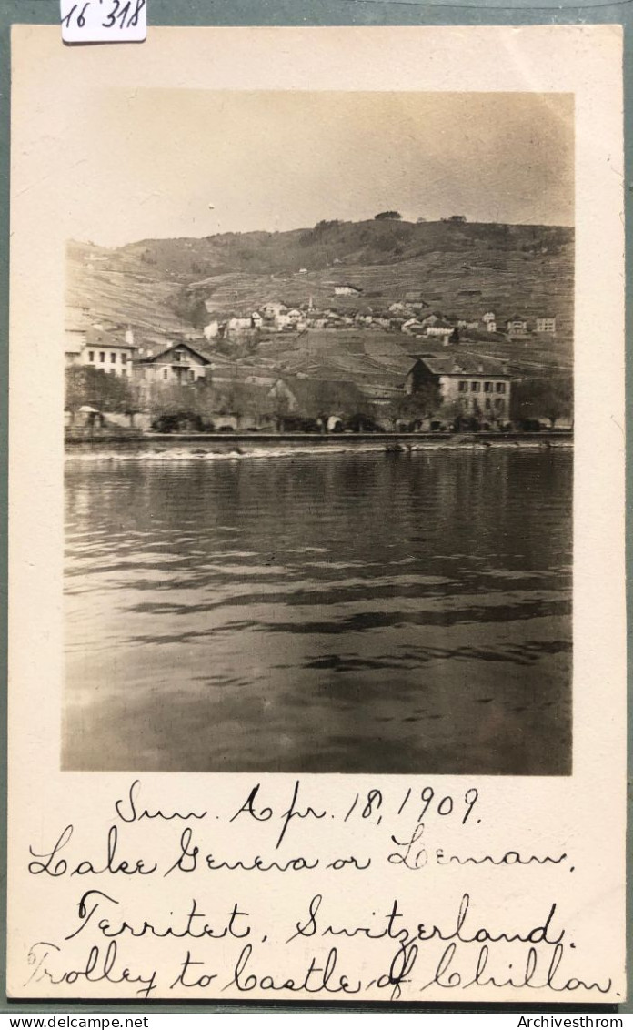 Cully Est (act. Bourg-en-Lavaux) Avec Riex Dans Ses Vignes (16'318) - Cully