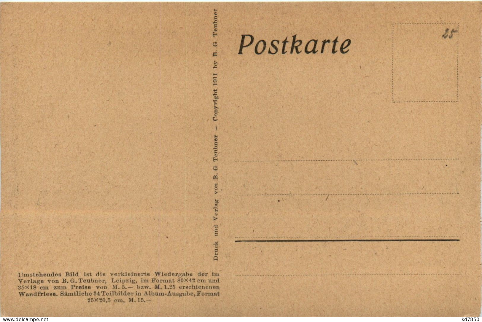 Scherenschnitt - Künstlerkarte Diefenbach - Silueta