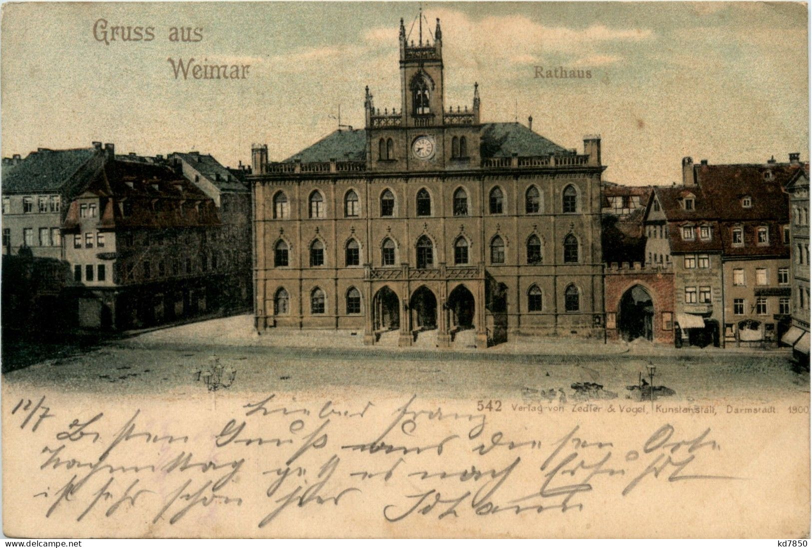 Gruss Aus Weimar - Rathaus - Weimar