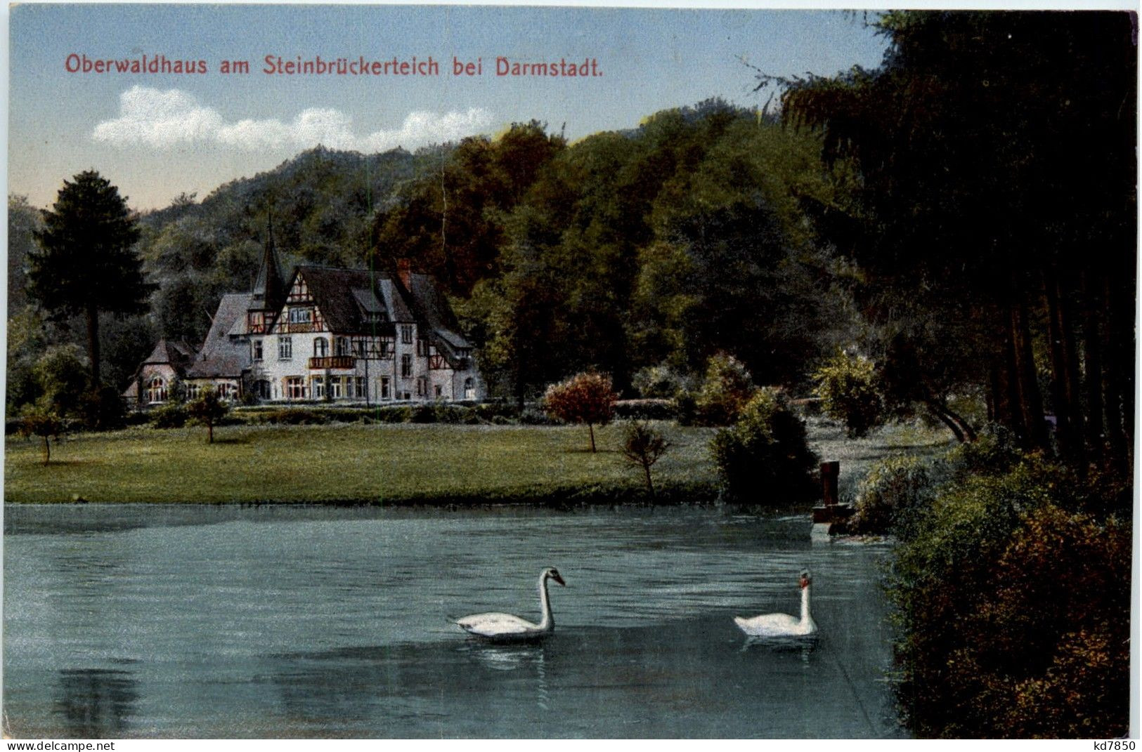 Oberwaldhaus Am Steinbrückenteich Bei Darmstadt - Darmstadt