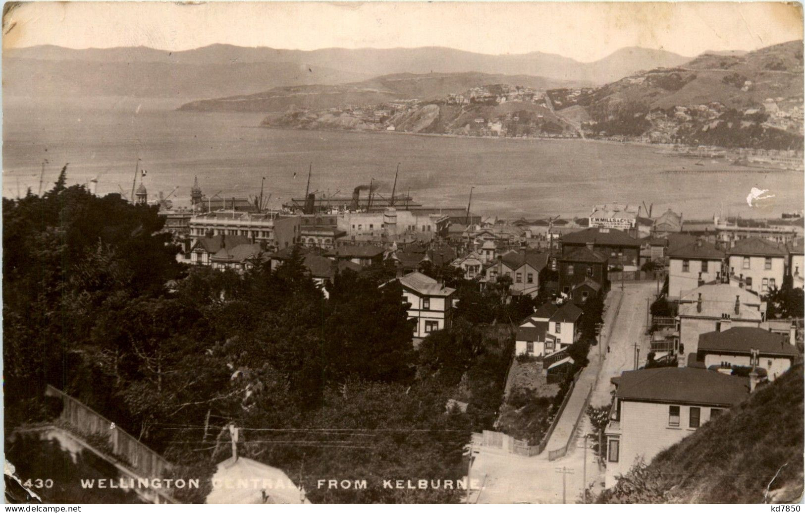 Welington Central From Kelburne - Neuseeland