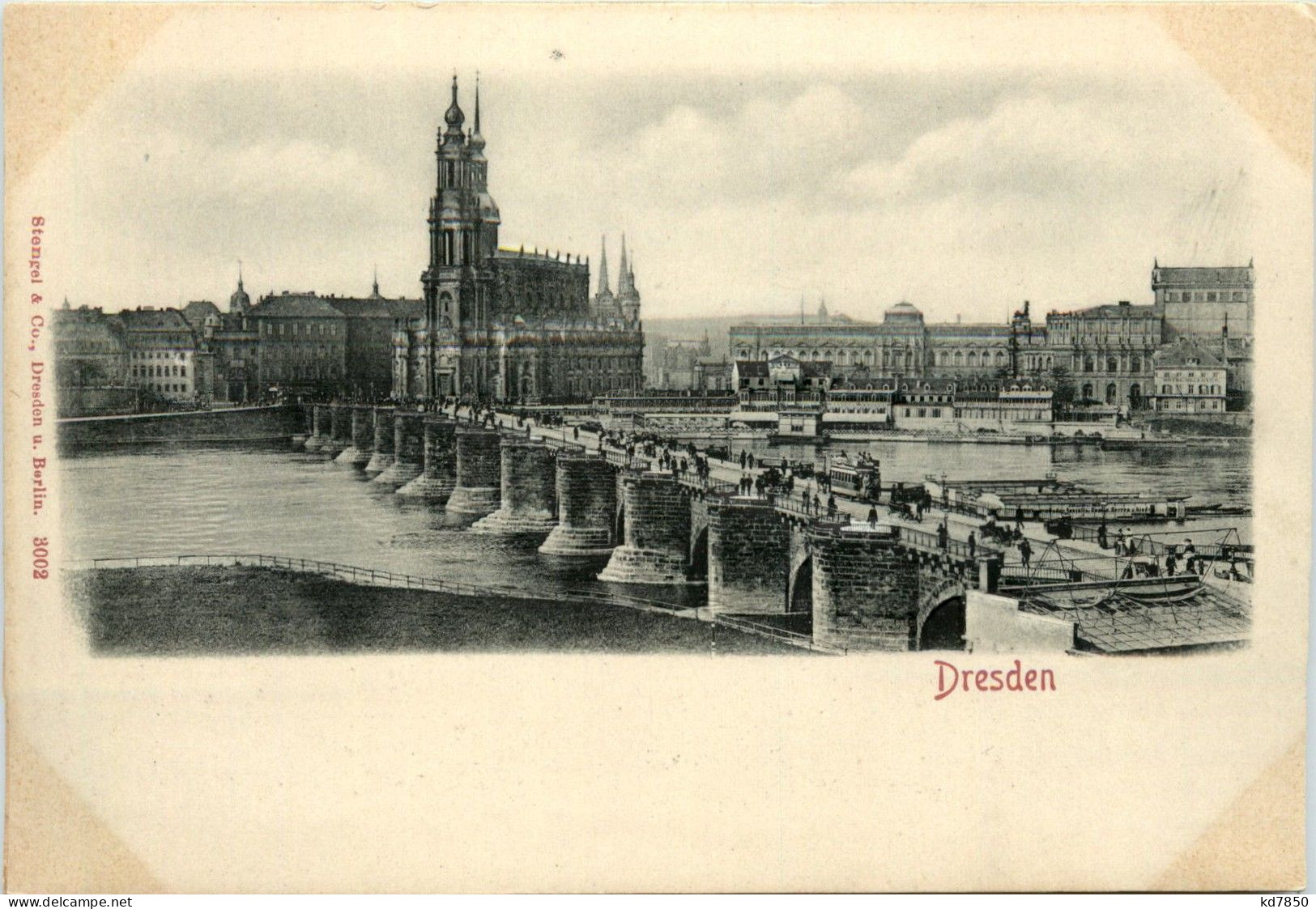 Dresden - Reliefkarte - Dresden