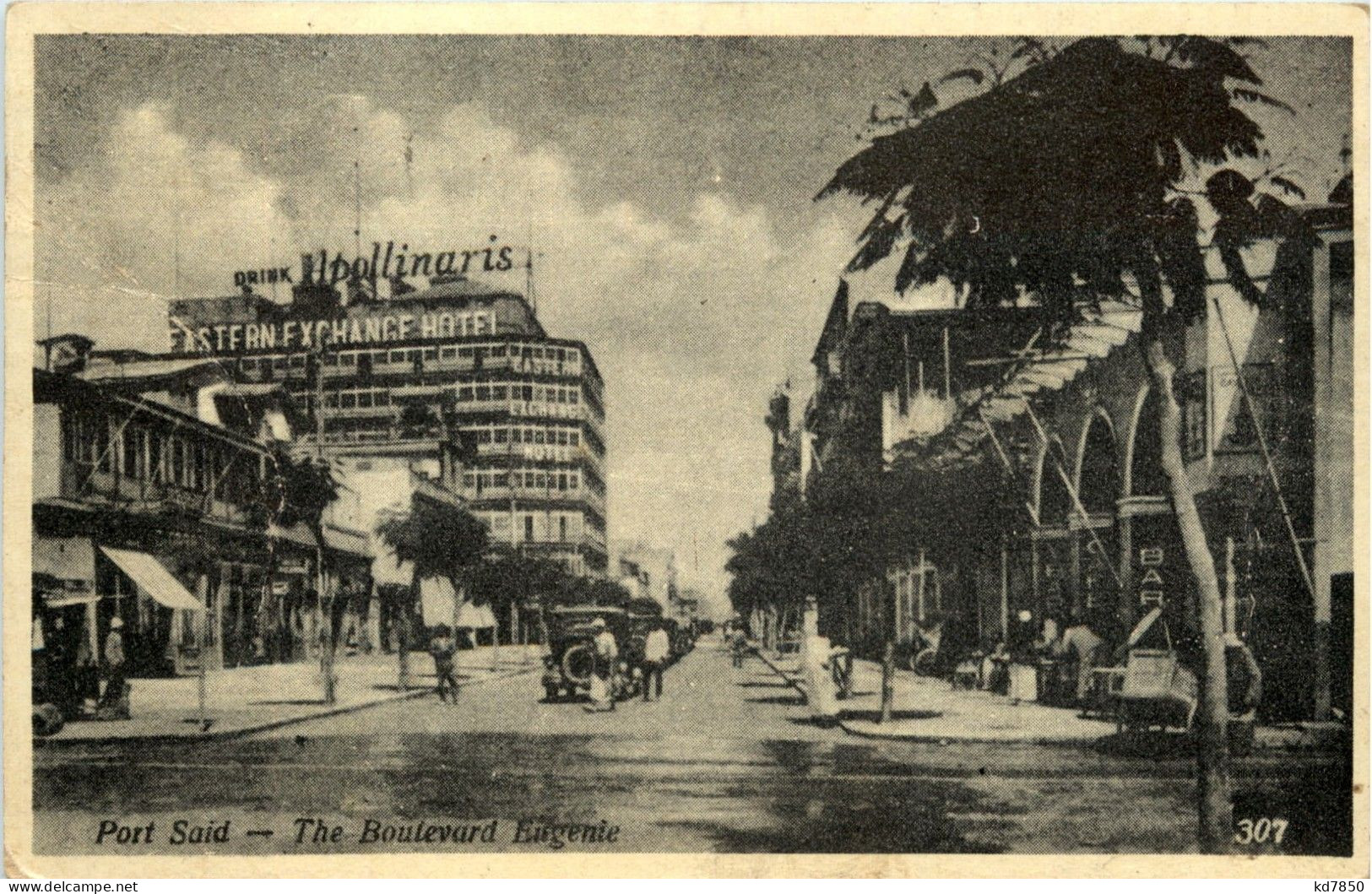 Port Said - The Boulevard Eugenie - Port Said