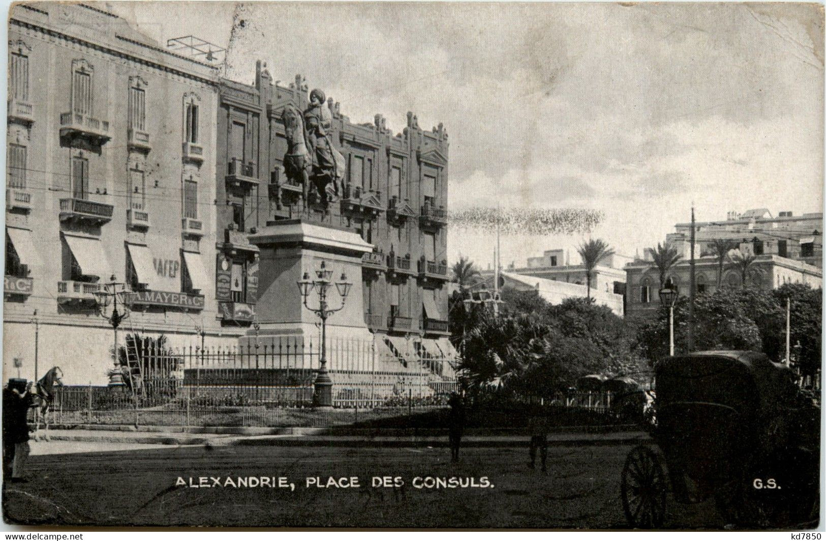 Alexandria - Place Des Consuls - Alexandrie