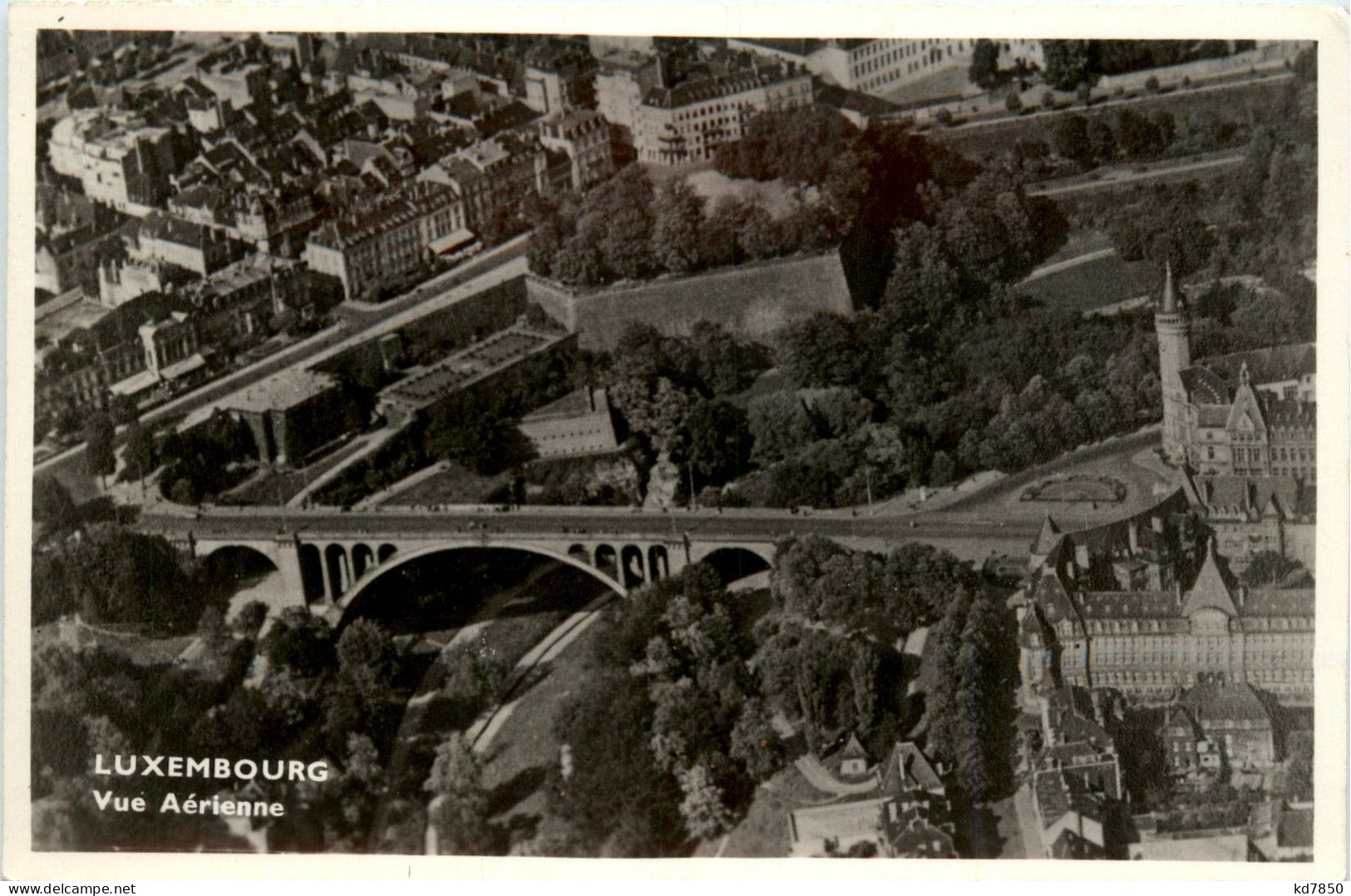 Luxembourg - Vue Aerienne - Luxemburg - Stad