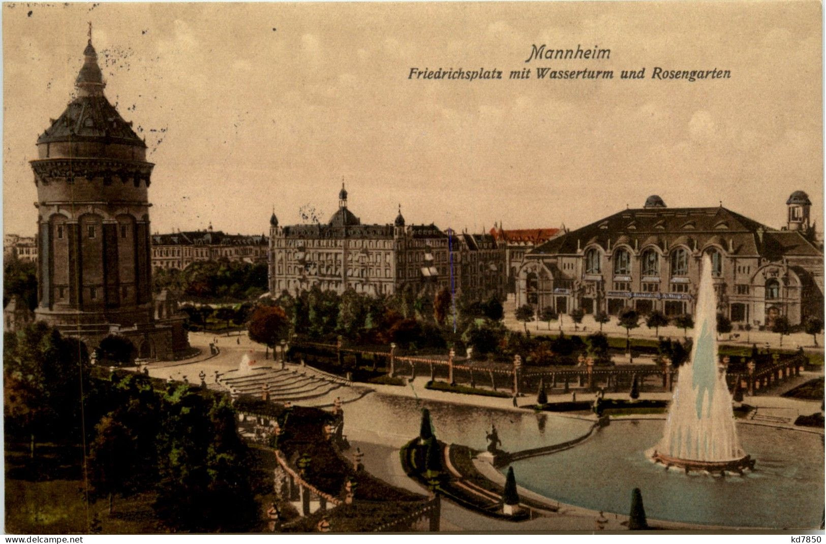 Mannheim - Friedrichsplatz - Mannheim