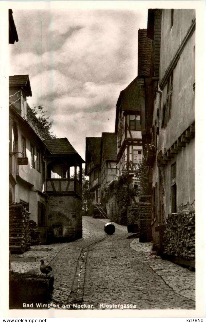 Bad Wimpfen - Klostergasse - Bad Wimpfen