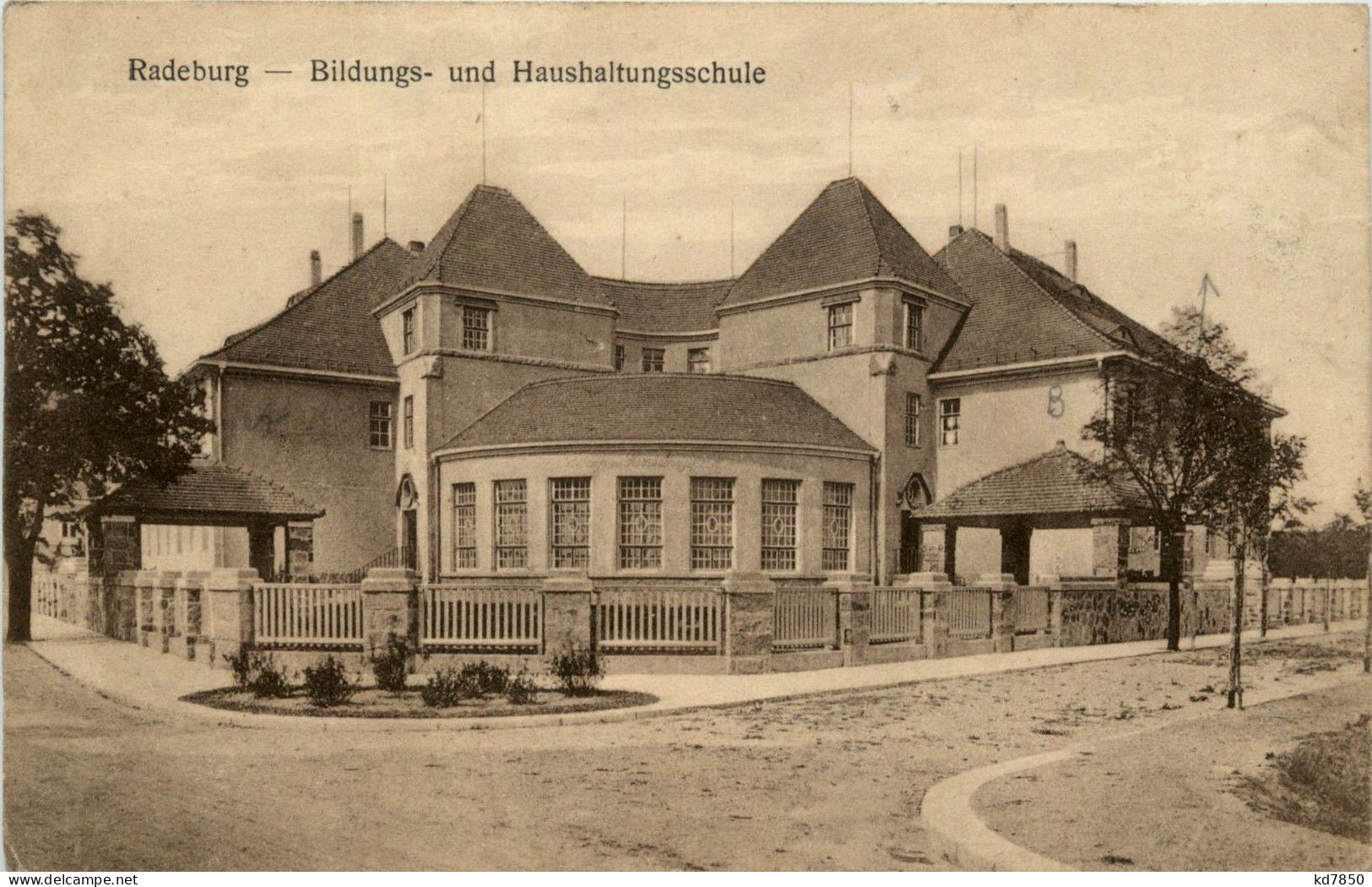 Radeburg - Bildungs Und Haushaltungsschule - Meissen