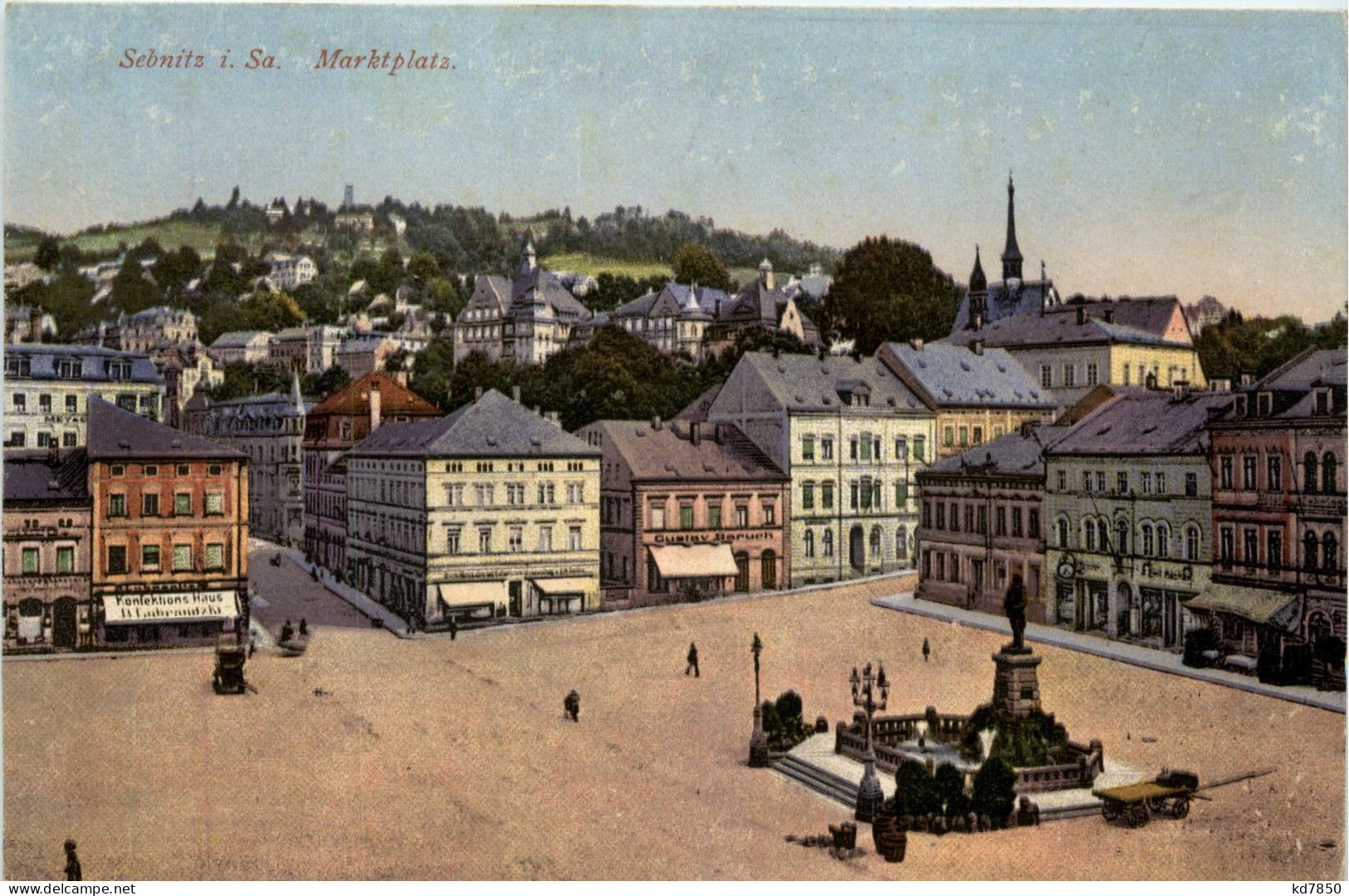 Sebnitz In Sachsen - Marktplatz - Sebnitz