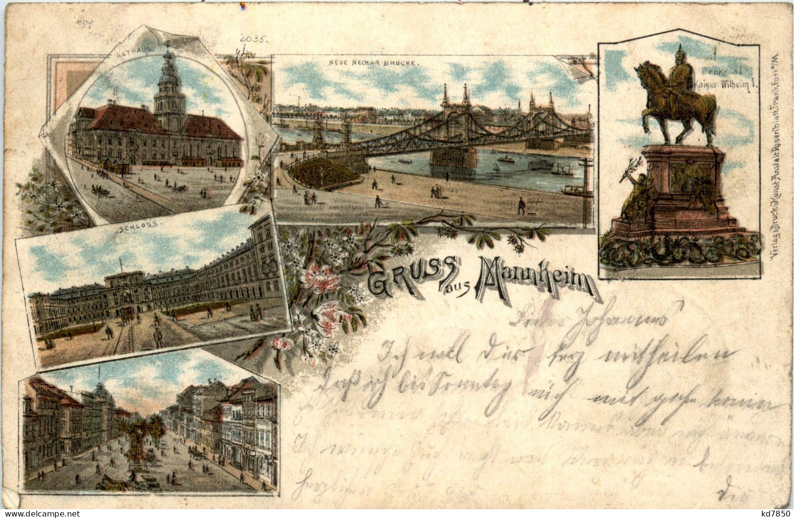 Gruss Aus MannheimLitho - Mannheim