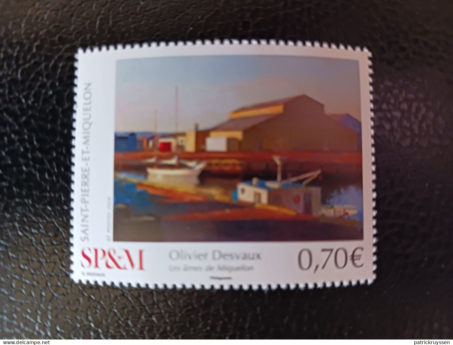 Saint Pierre Miquelon 2024 SPM Souls Miquelon Olivier Desvaux Art Painting 1v Mnh - Neufs