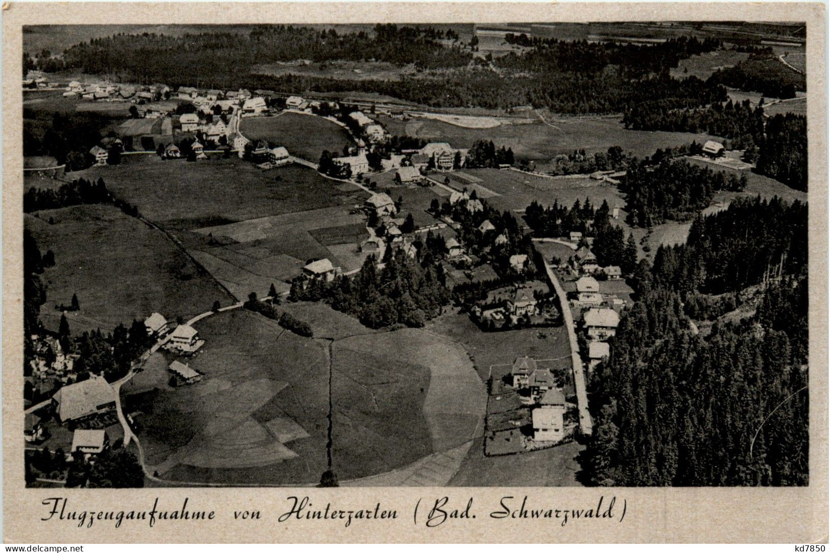 Hinterzarten - Flugzeugaufnahme - Hinterzarten